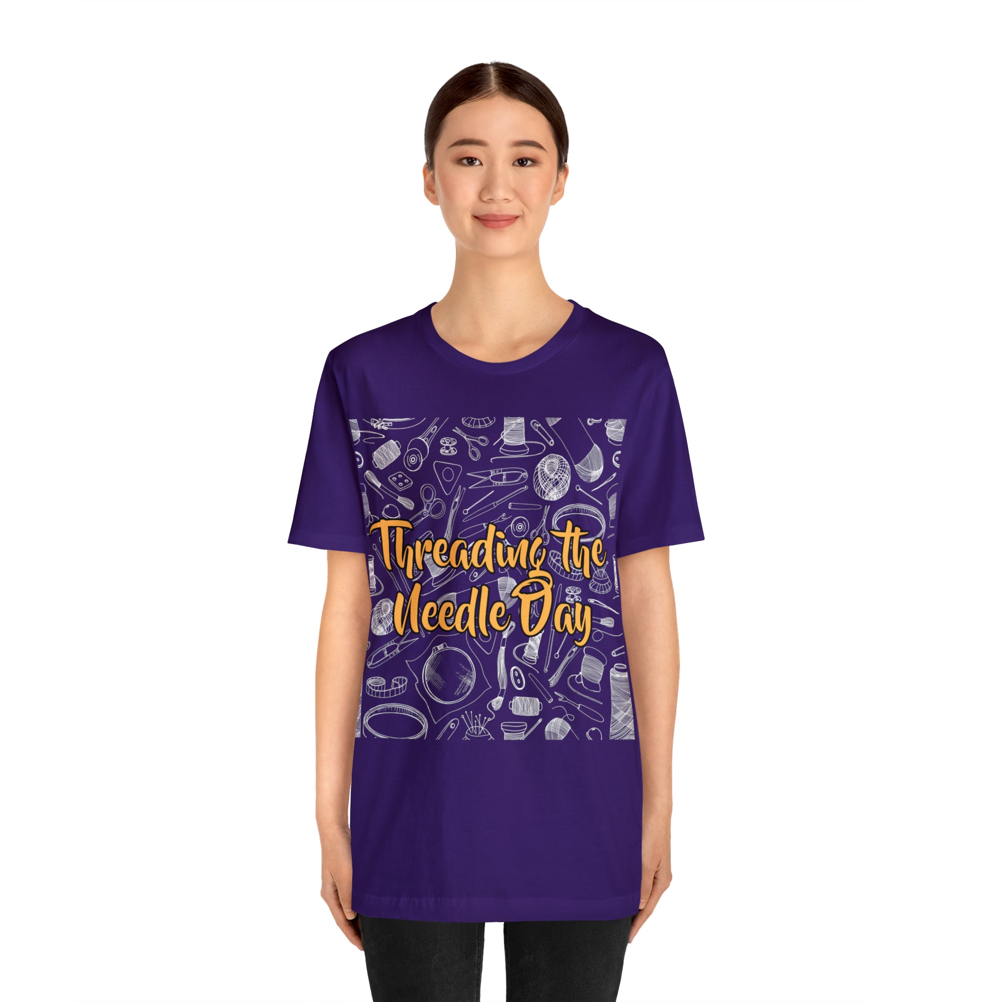 Threading the Needle Day Shirt | Tailor Sewing Unisex T-Shirt