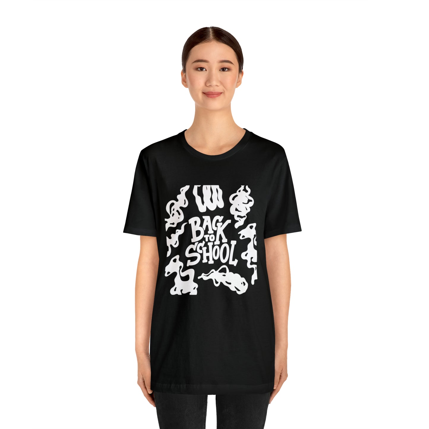 Back to School Ink Shirt | Black and White School Unisex T-Shirt