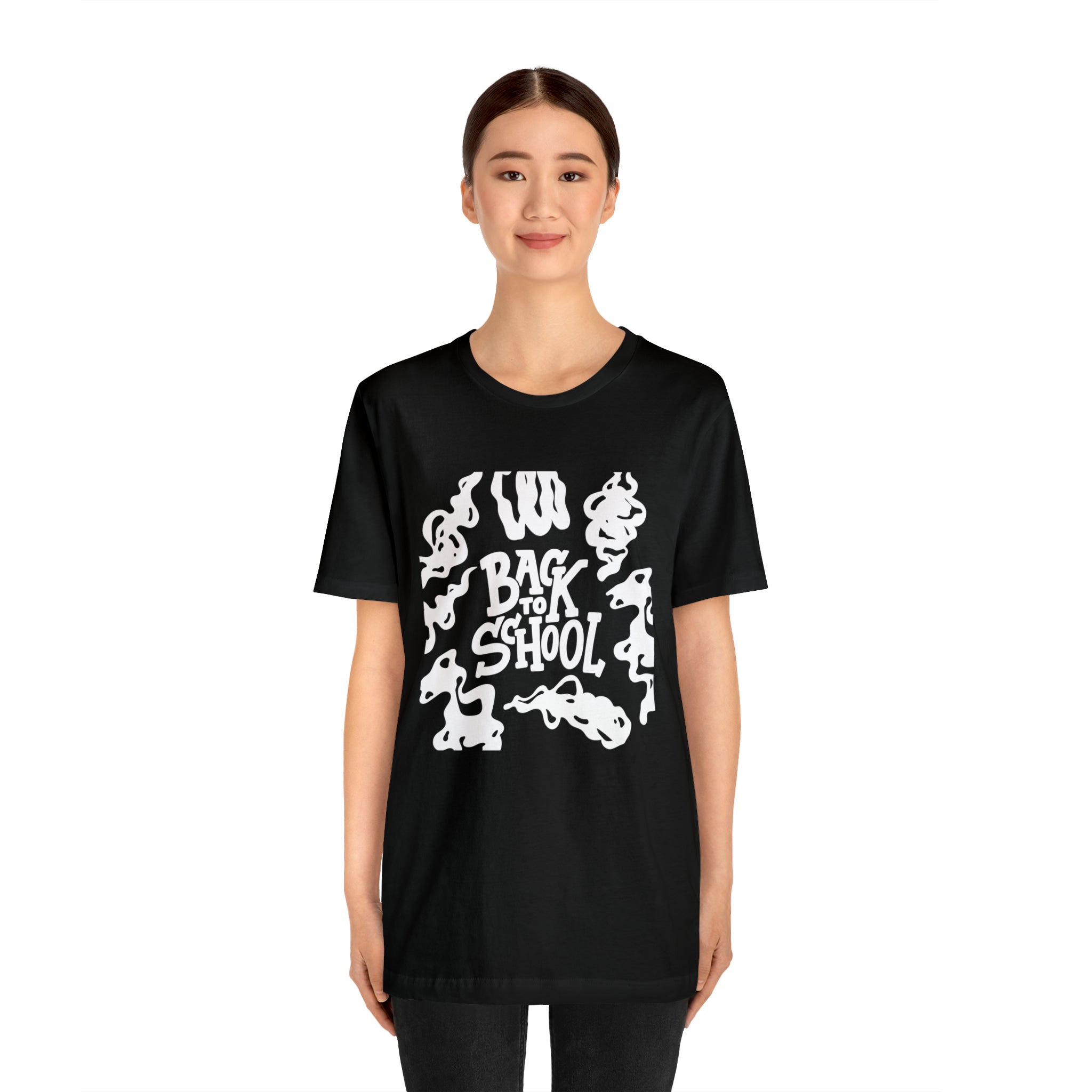 Back to School Ink Shirt | Black and White School Unisex T-Shirt