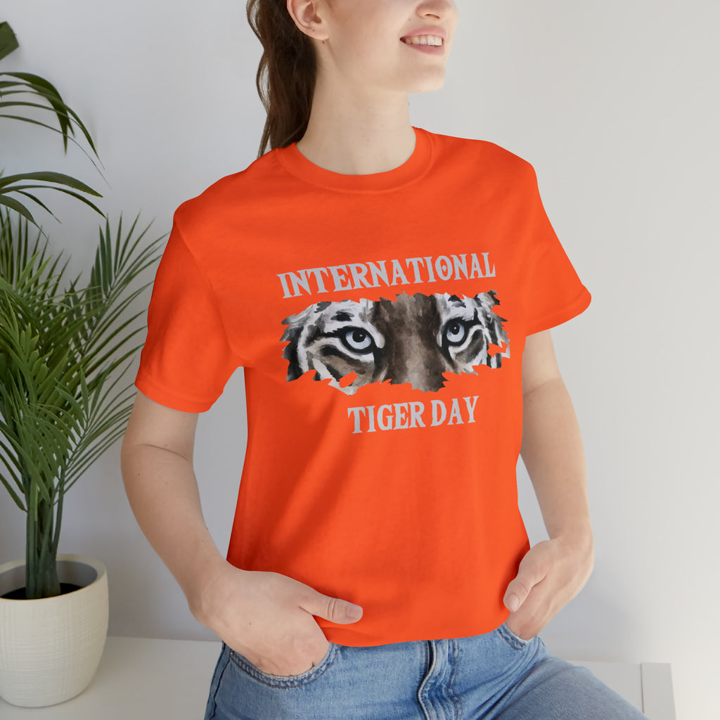 International Tiger Day 3 | Tiger Support Unisex T-Shirt