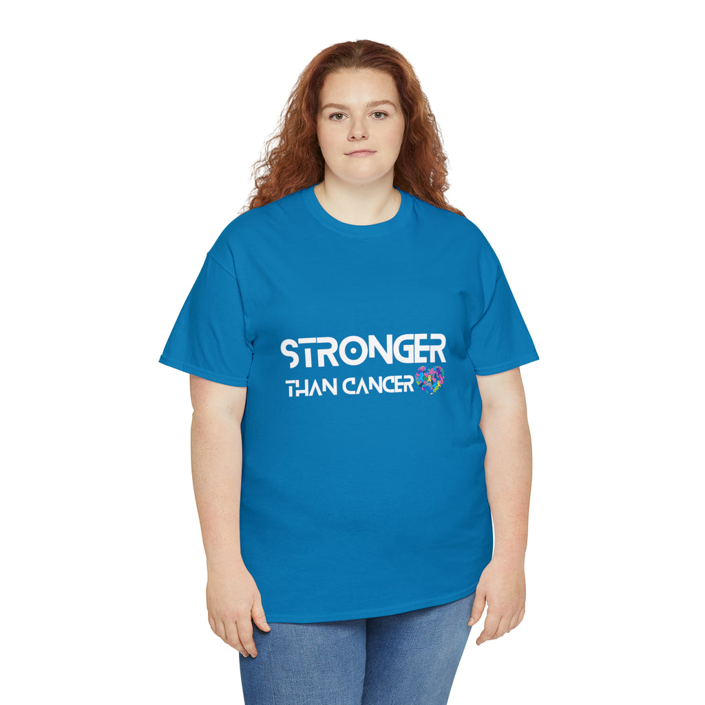 Stronger Than Cancer Shirt | Cancer Warrior Support Unisex T-Shirt