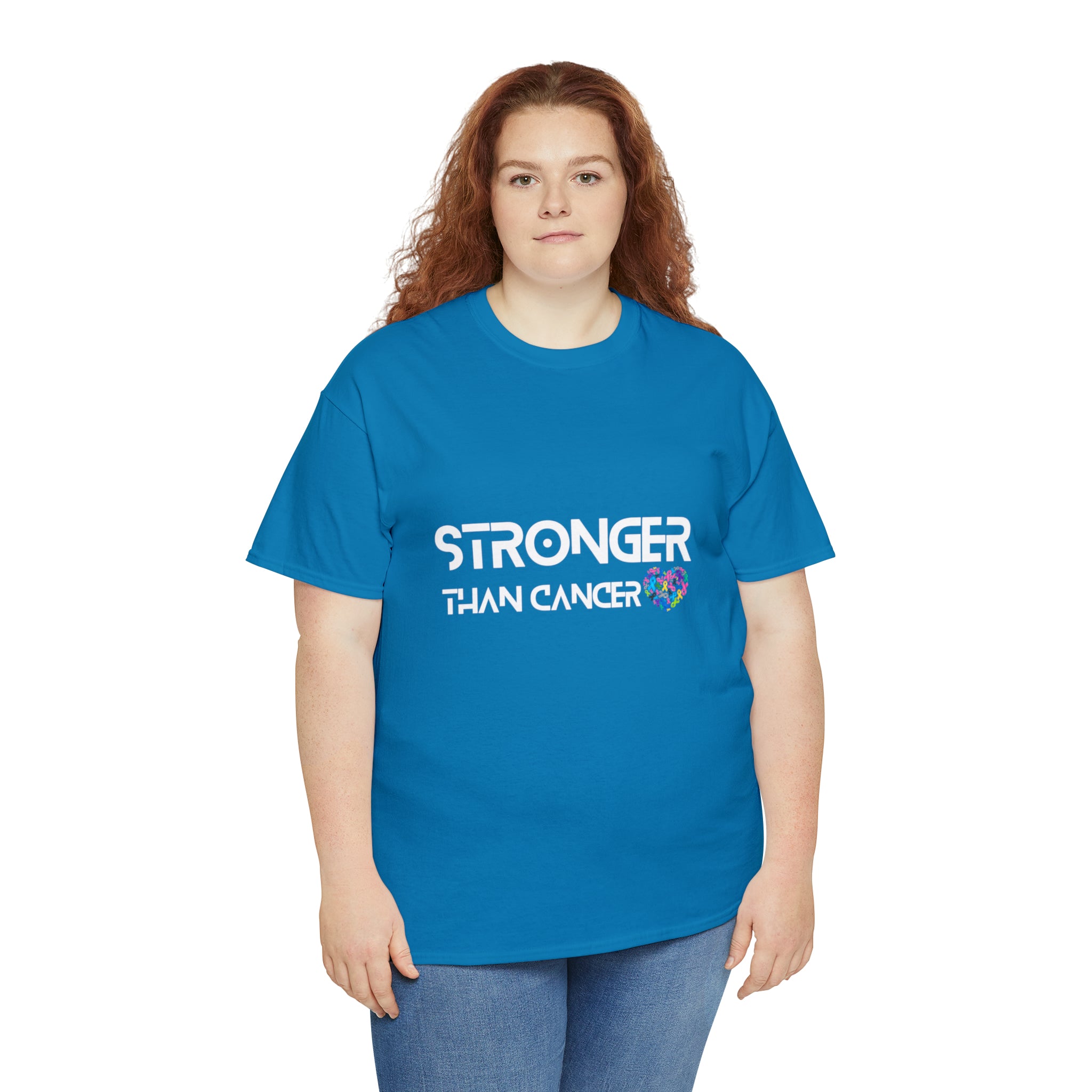 Stronger Than Cancer Shirt | Cancer Warrior Support Unisex T-Shirt