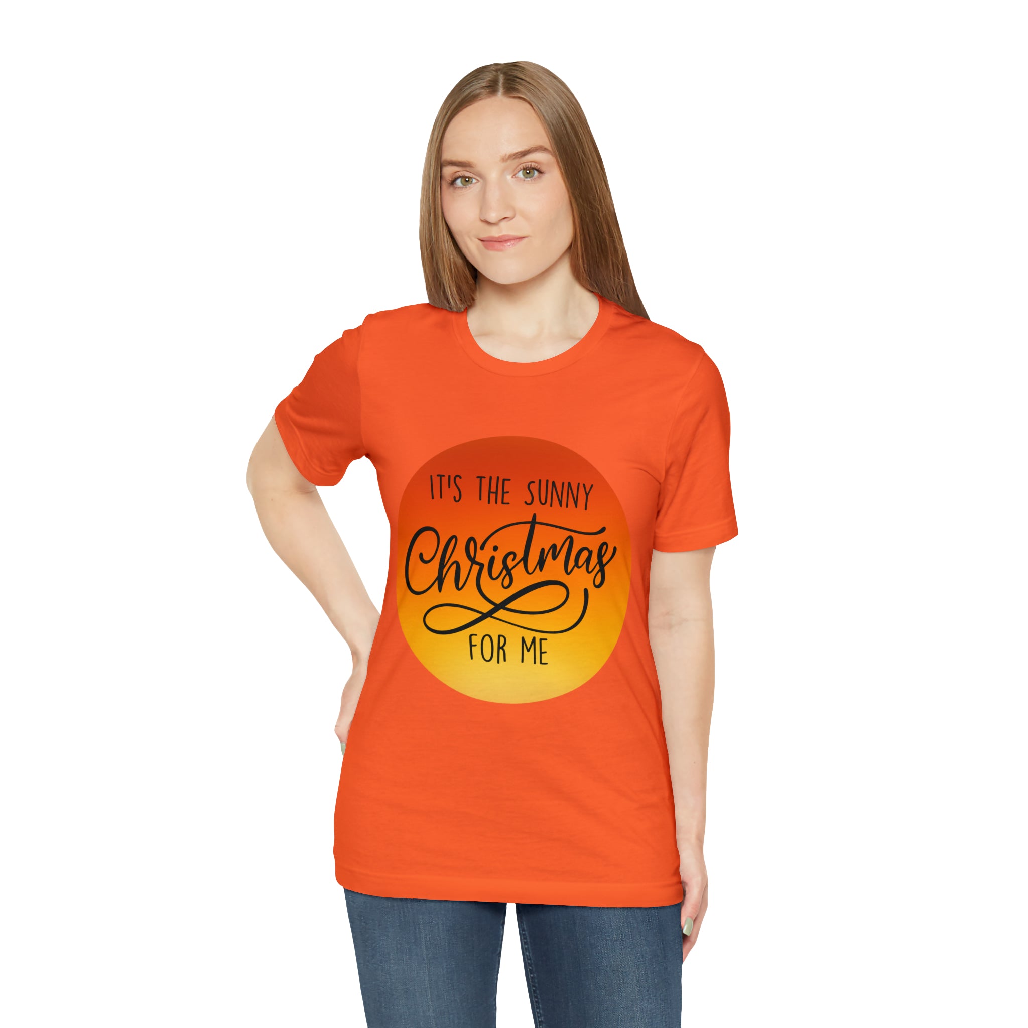Christmas in July Orange Shirt | Christmas in July Statement T-Shirt