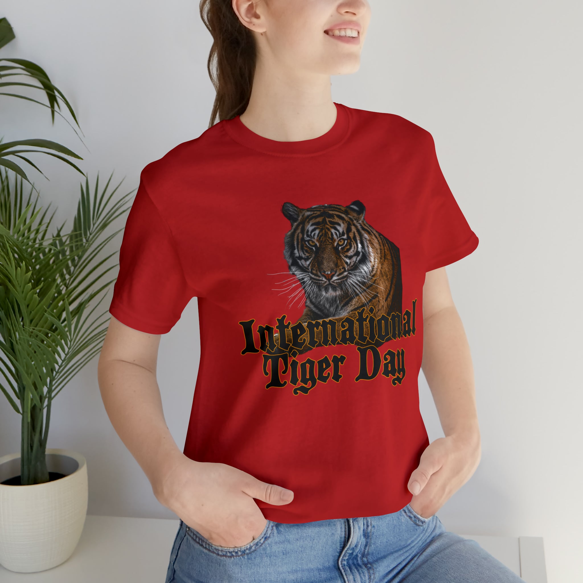 International Tiger Day | Tiger Support Unisex T-Shirt