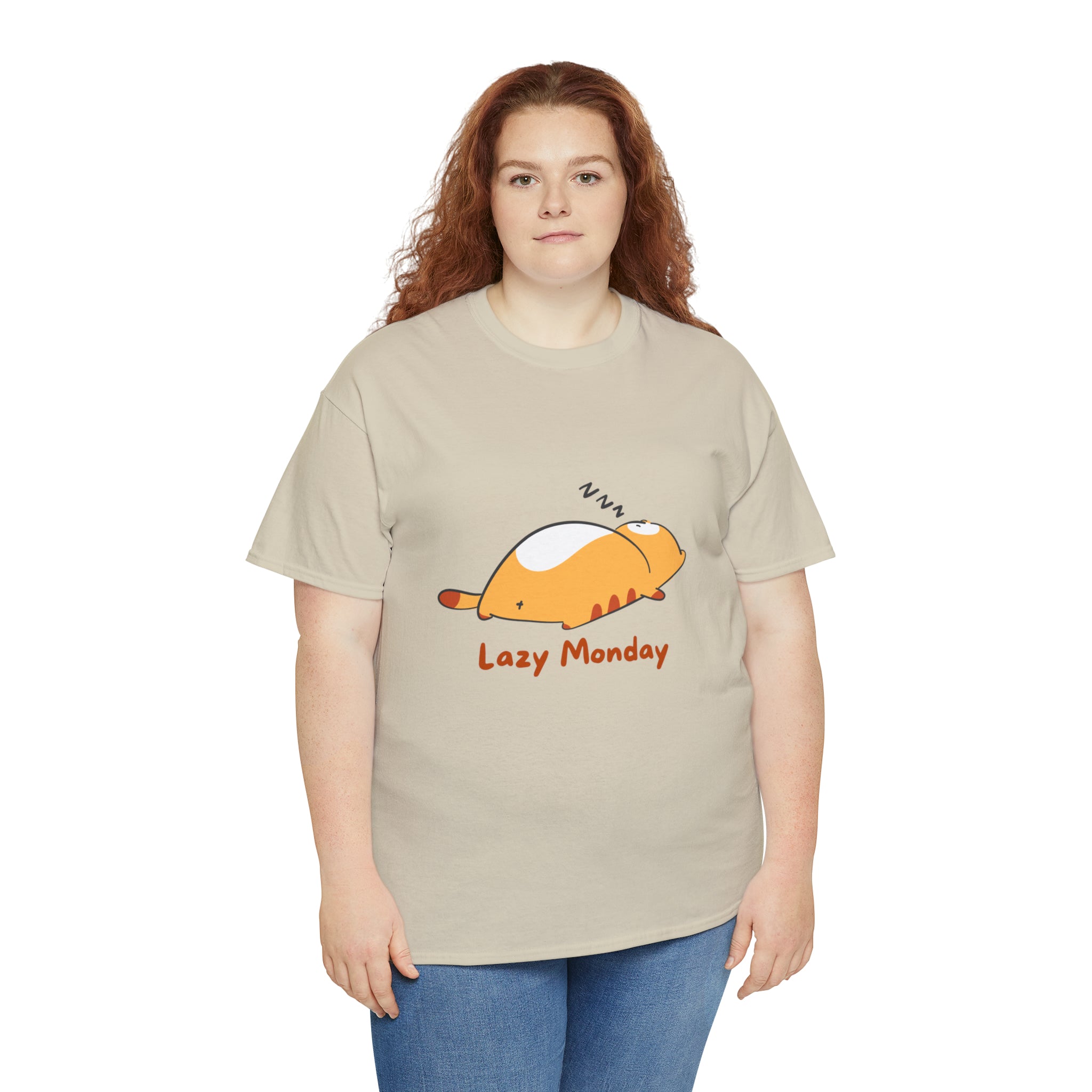 Lazy Monday Shirt | Cat Lover T-Shirt