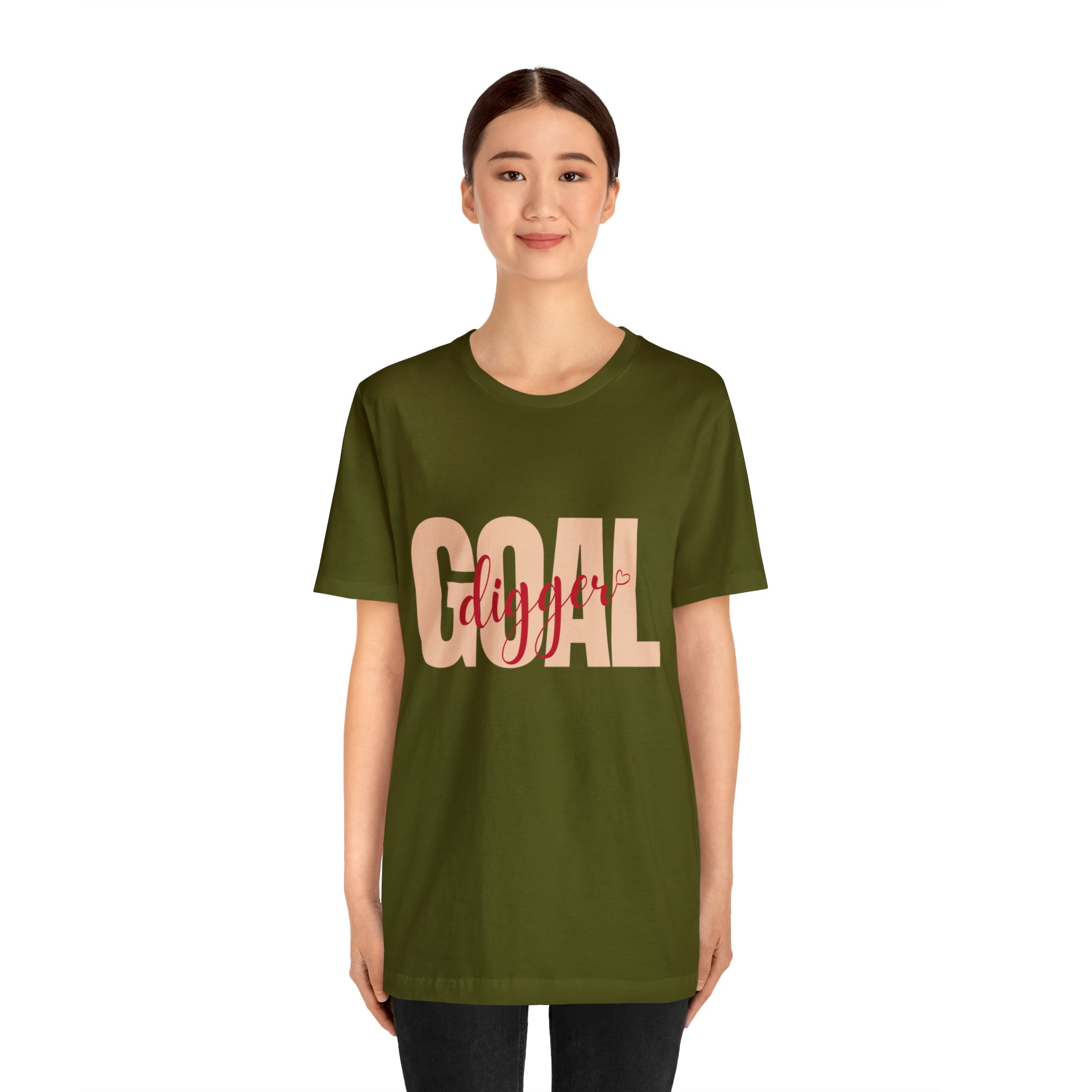 Goal Digger Shirt | Minimalist Statement Unisex T-Shirt