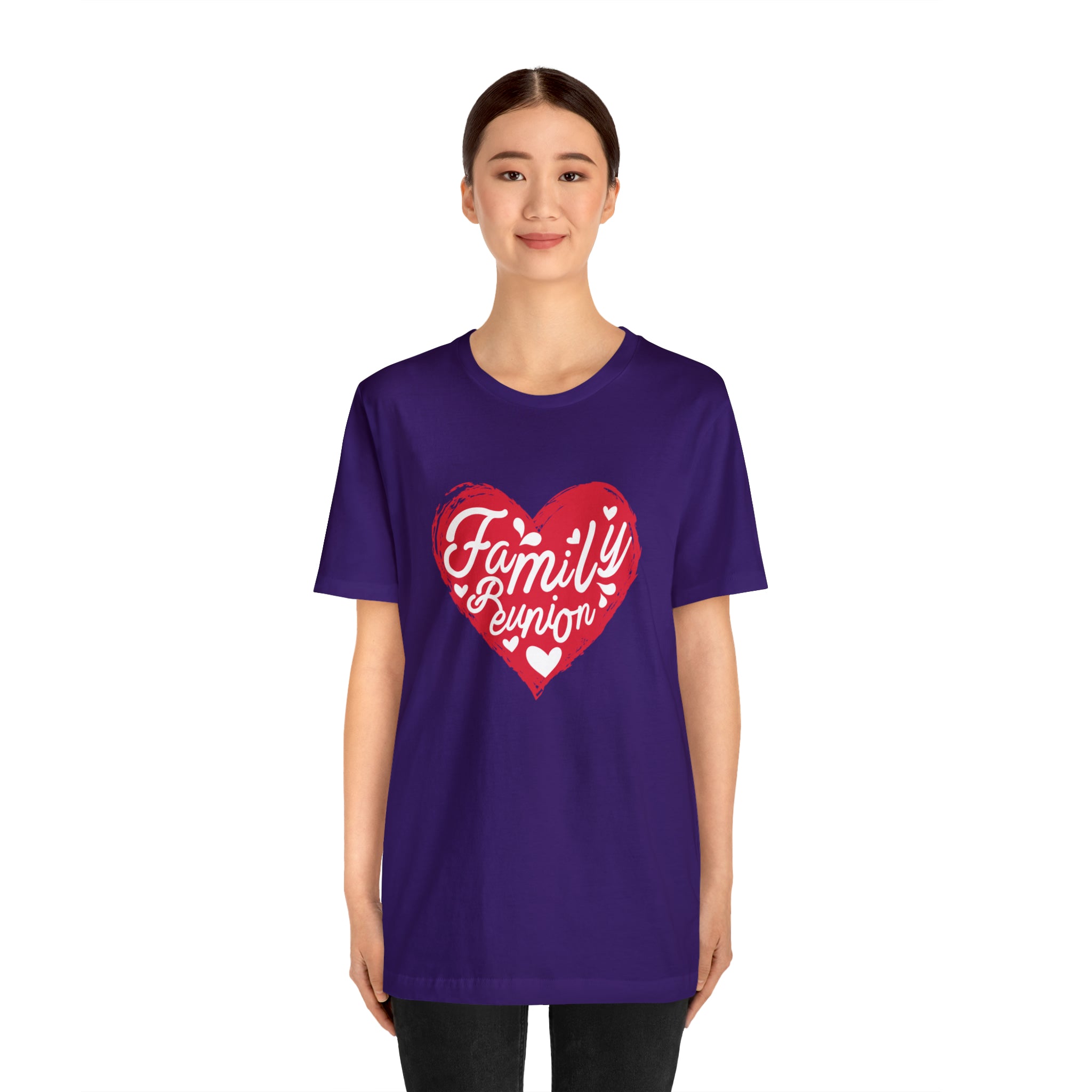 Family Reunion Heart Shirt | Family Love Unisex T-Shirt
