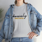 Obsessively Grateful Shirt | Minimalist Unisex T-Shirt