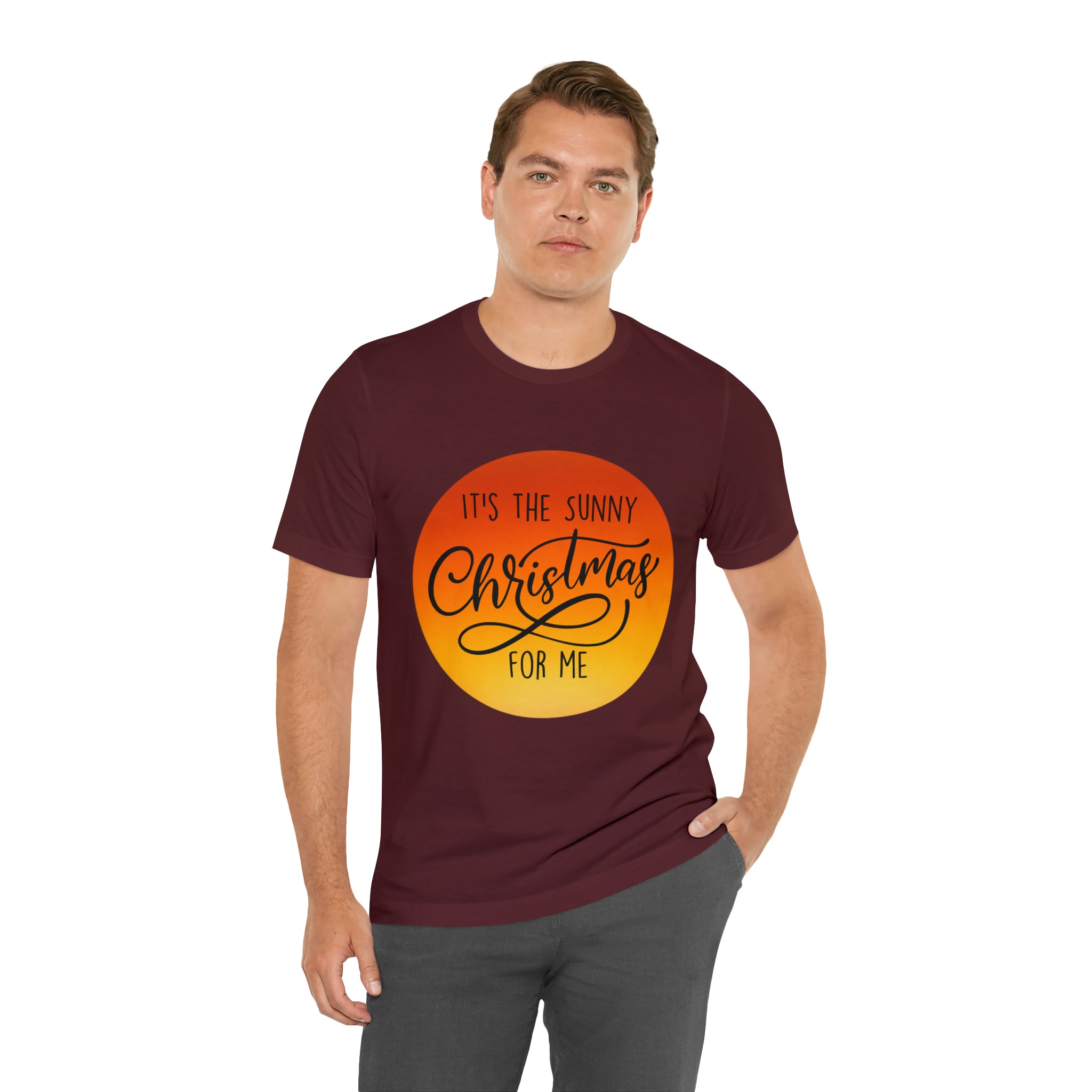 Christmas in July Orange Shirt | Christmas in July Statement T-Shirt
