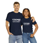 Stronger Than Cancer Shirt | Cancer Warrior Support Unisex T-Shirt