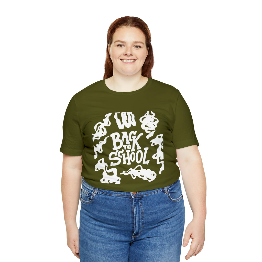 Back to School Ink Shirt | Black and White School Unisex T-Shirt