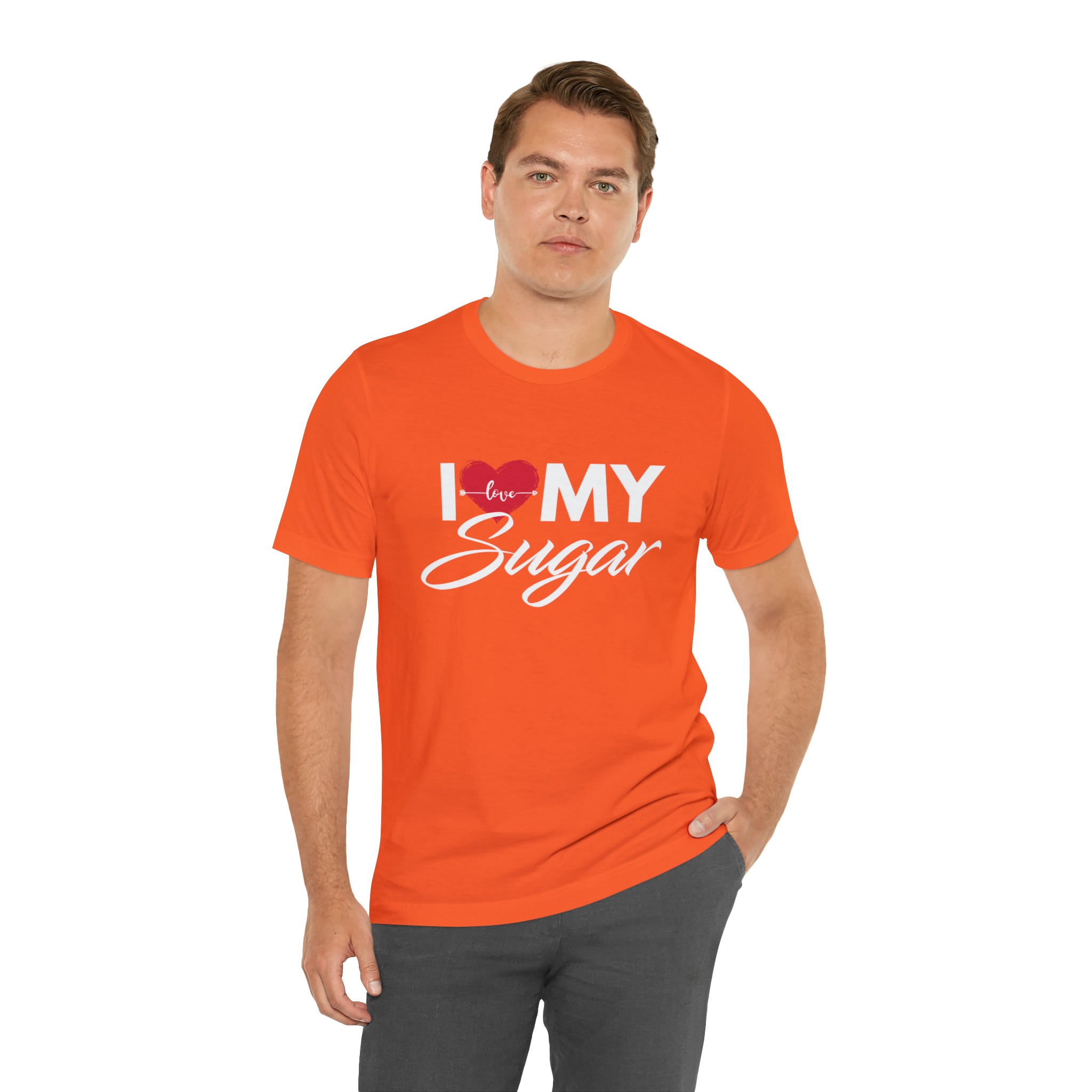 I Love My Sugar Shirt | Couple Love T-Shirt, Pair Girlfriend Boyfriend Matching Shirt