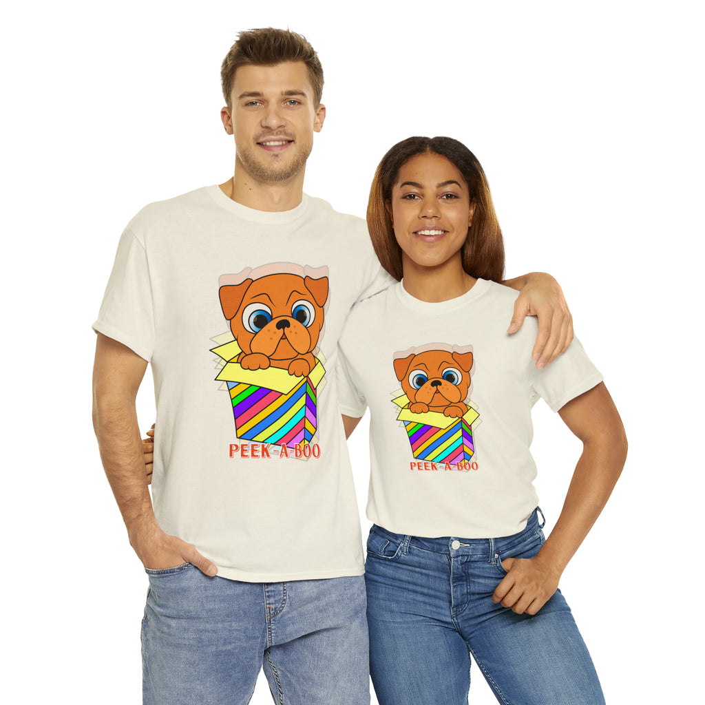 Peekaboo Shirt | Dog Lover Unisex T-Shirt
