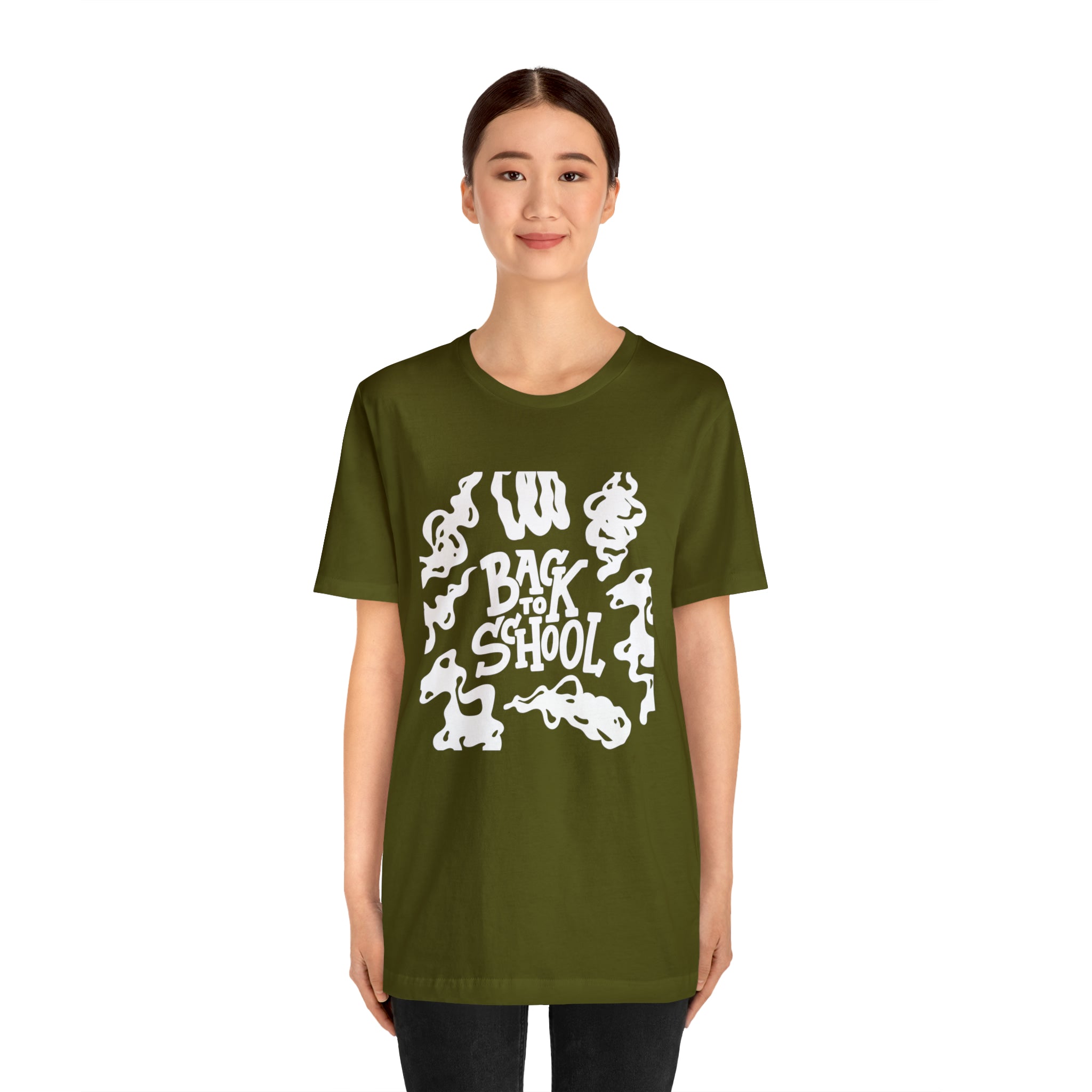 Back to School Ink Shirt | Black and White School Unisex T-Shirt