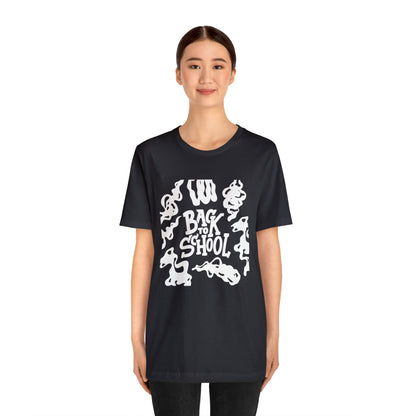 Back to School Ink Shirt | Black and White School Unisex T-Shirt