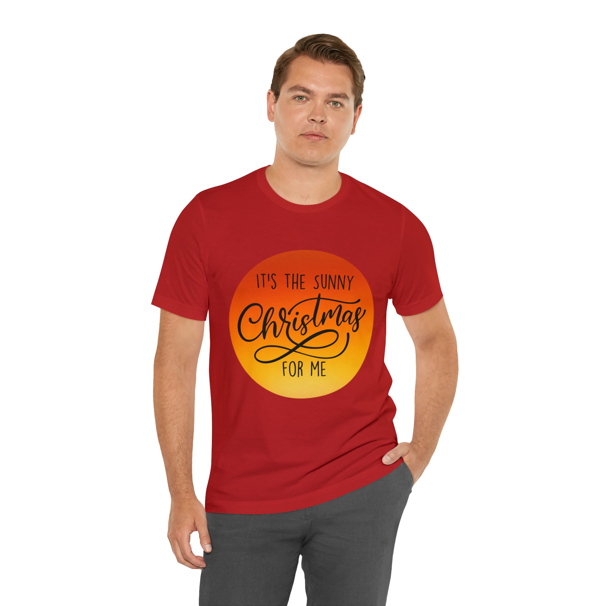 Christmas in July Orange Shirt | Christmas in July Statement T-Shirt