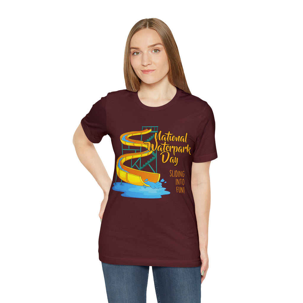 National Waterpark Day Shirt | Waterpark Slide Unisex T-Shirt