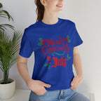 Merry Christmas in July Shirt | Christmas in July Statement T-Shirt