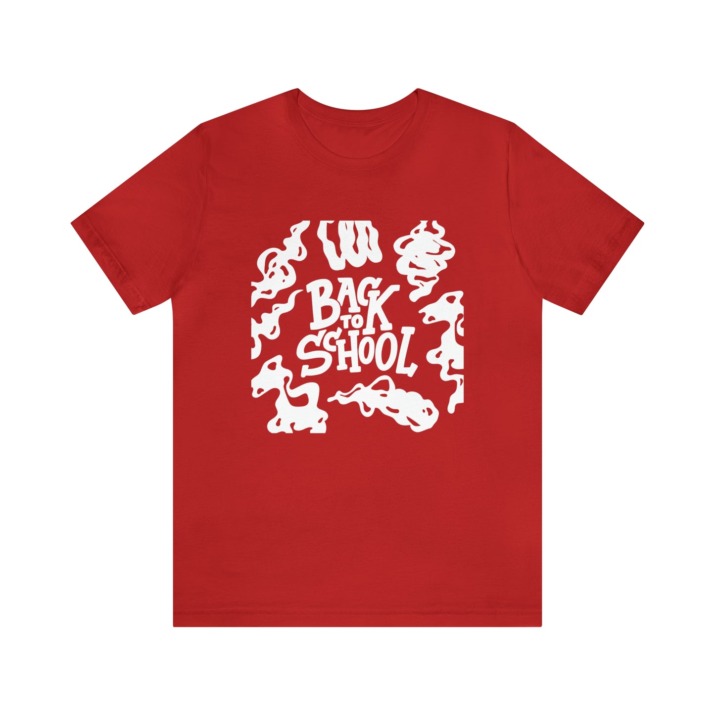 Back to School Ink Shirt | Black and White School Unisex T-Shirt