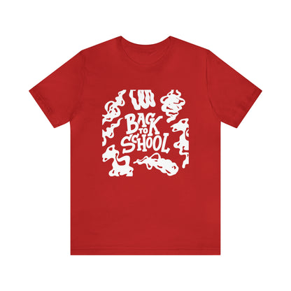 Back to School Ink Shirt | Black and White School Unisex T-Shirt
