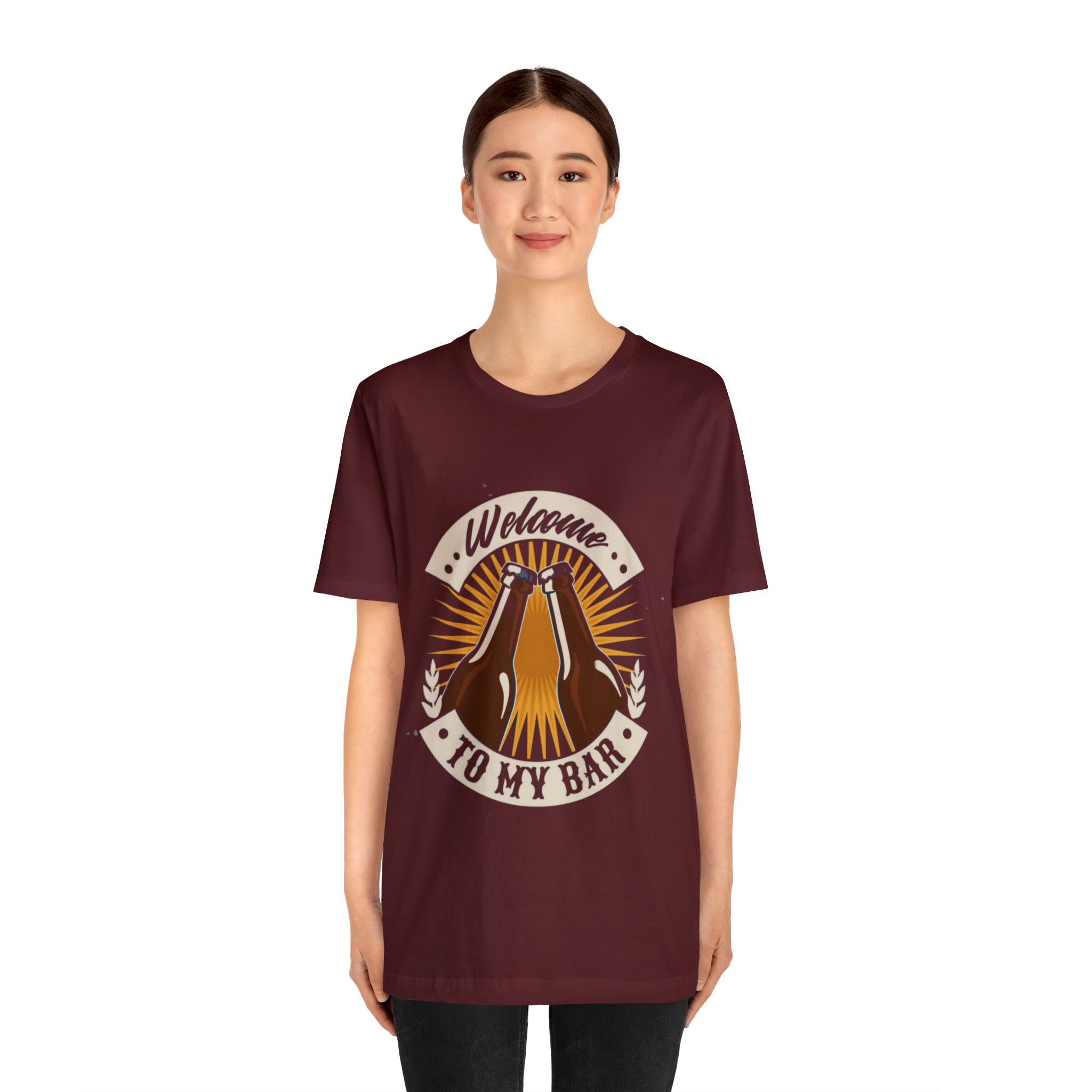 Welcome to my Bar Beer Shirt | Drink Beer Unisex T-Shirt
