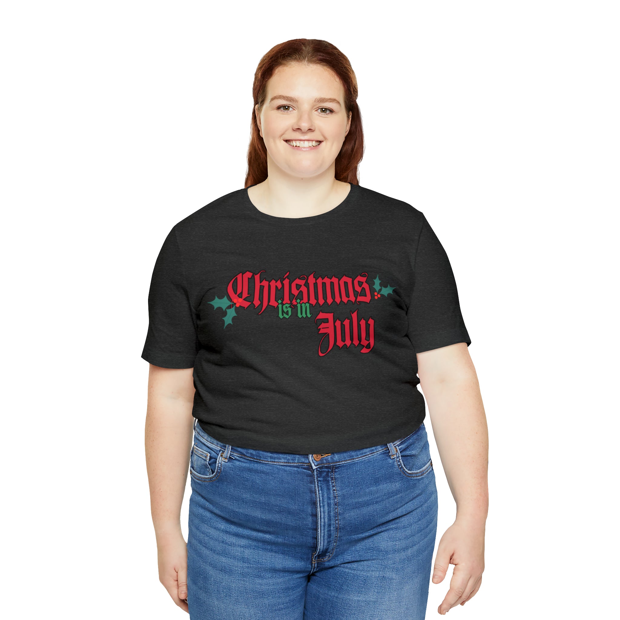 Christmas is in July Shirt | Christmas in July Statement T-Shirt