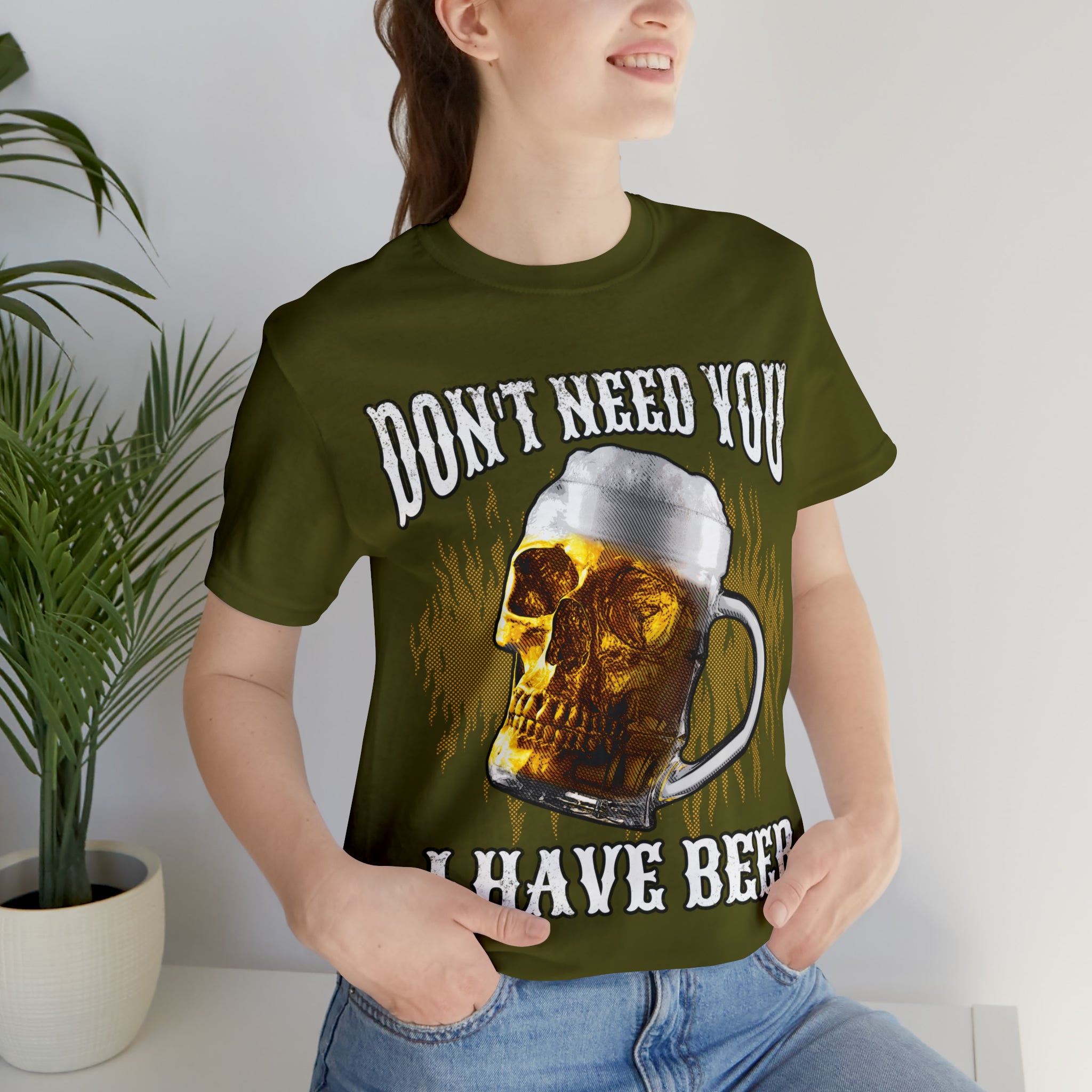 I Have Beer Shirt | Funny Drink Beer Unisex T-Shirt