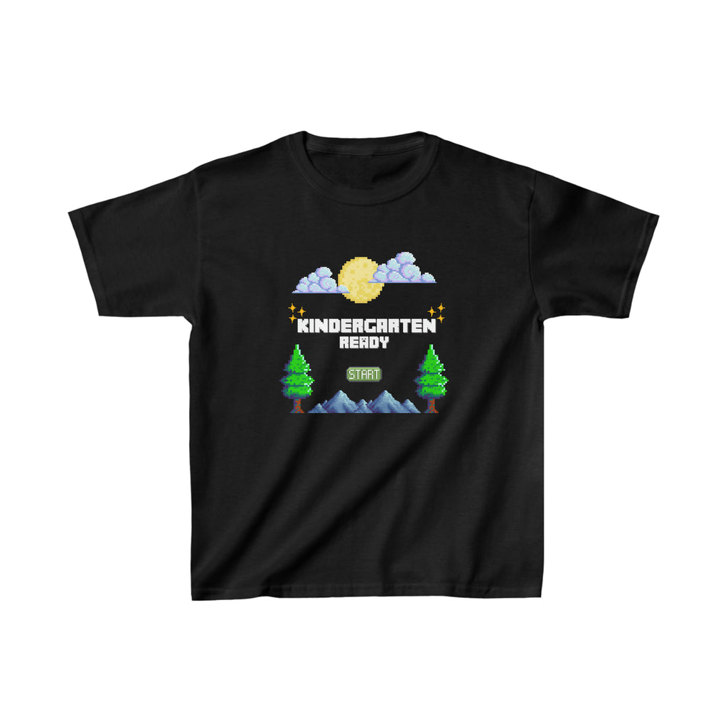 Kindergarten Ready Pixel Shirt | Minecraft Kids Heavy Cotton™ Tee