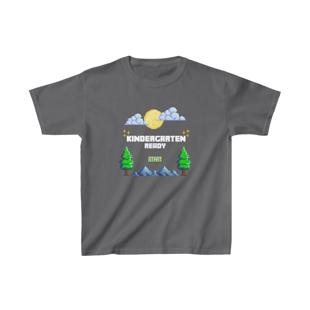 Kindergarten Ready Pixel Shirt | Minecraft Kids Heavy Cotton™ Tee