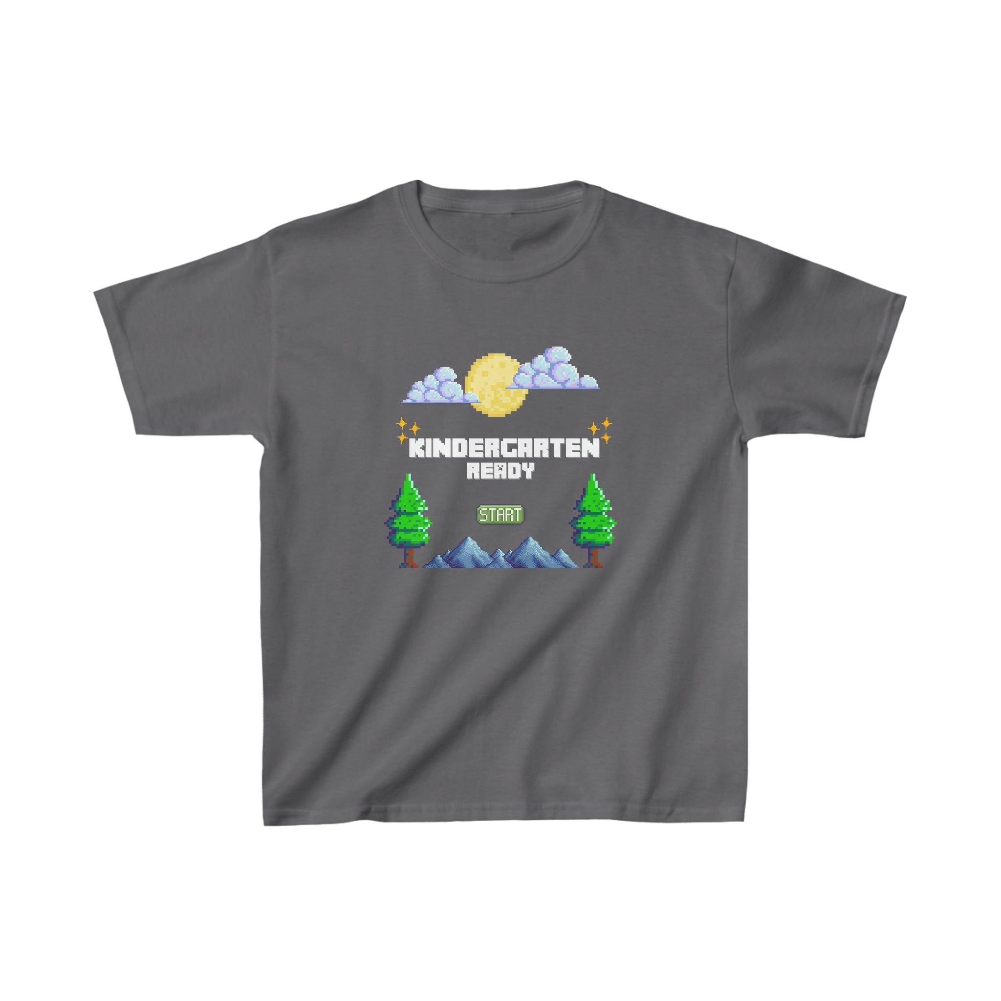 Kindergarten Ready Pixel Shirt | Minecraft Kids Heavy Cotton™ Tee