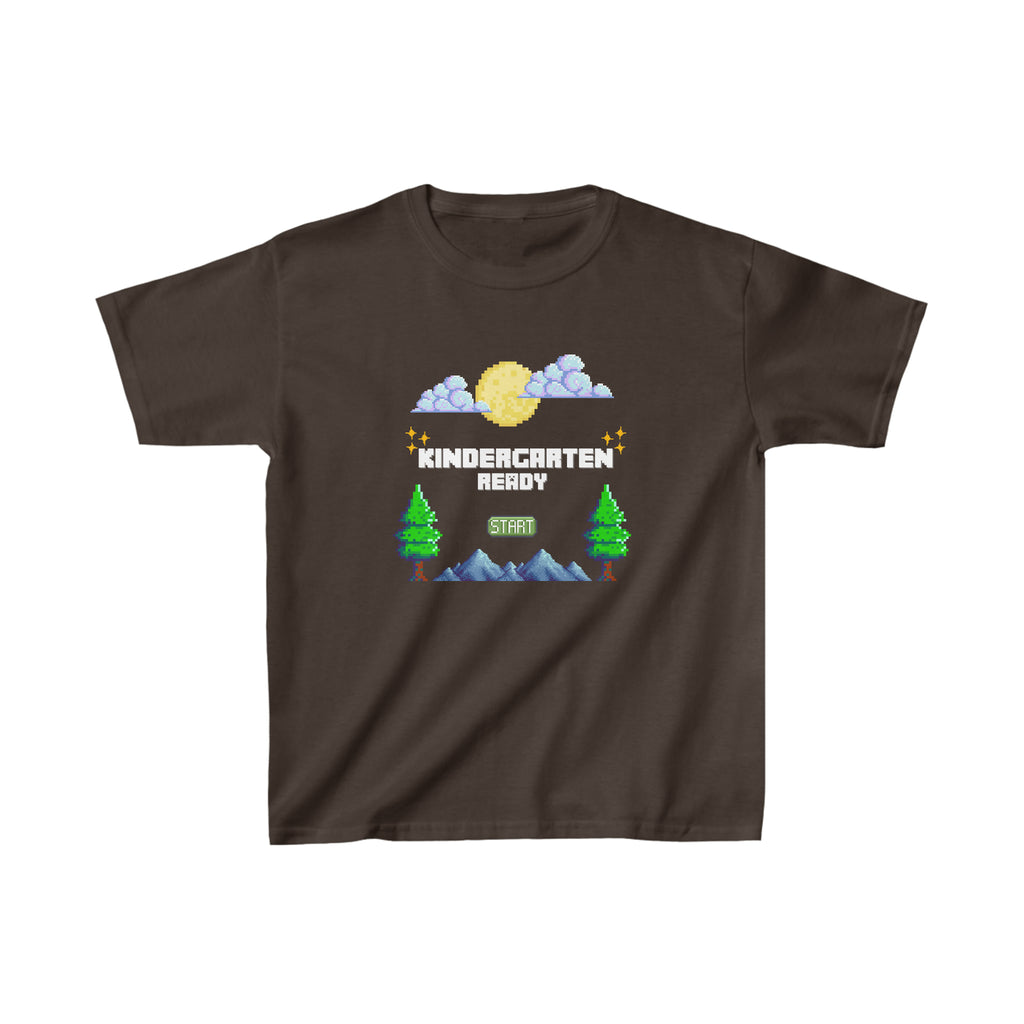 Kindergarten Ready Pixel Shirt | Minecraft Kids Heavy Cotton™ Tee
