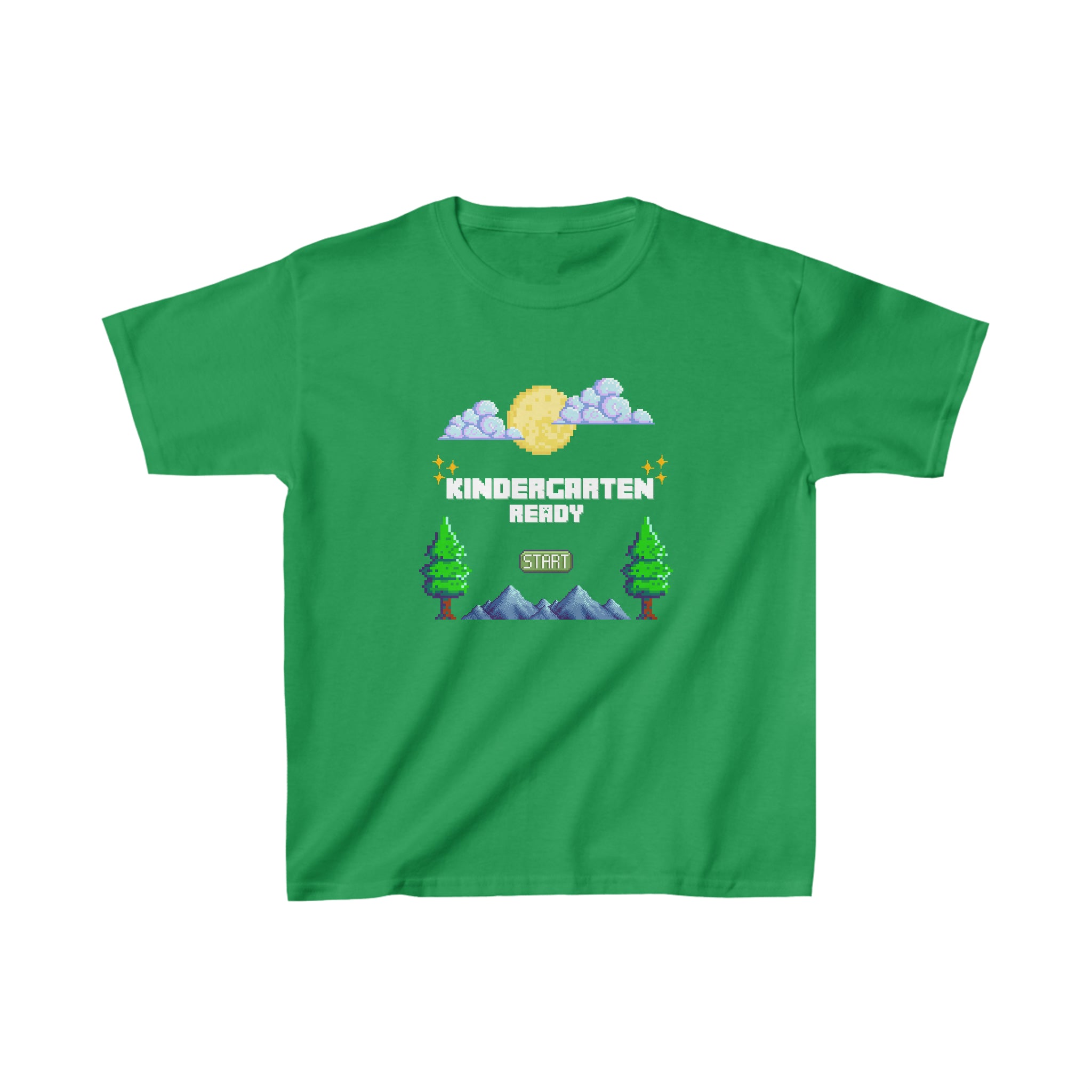Kindergarten Ready Pixel Shirt | Minecraft Kids Heavy Cotton™ Tee