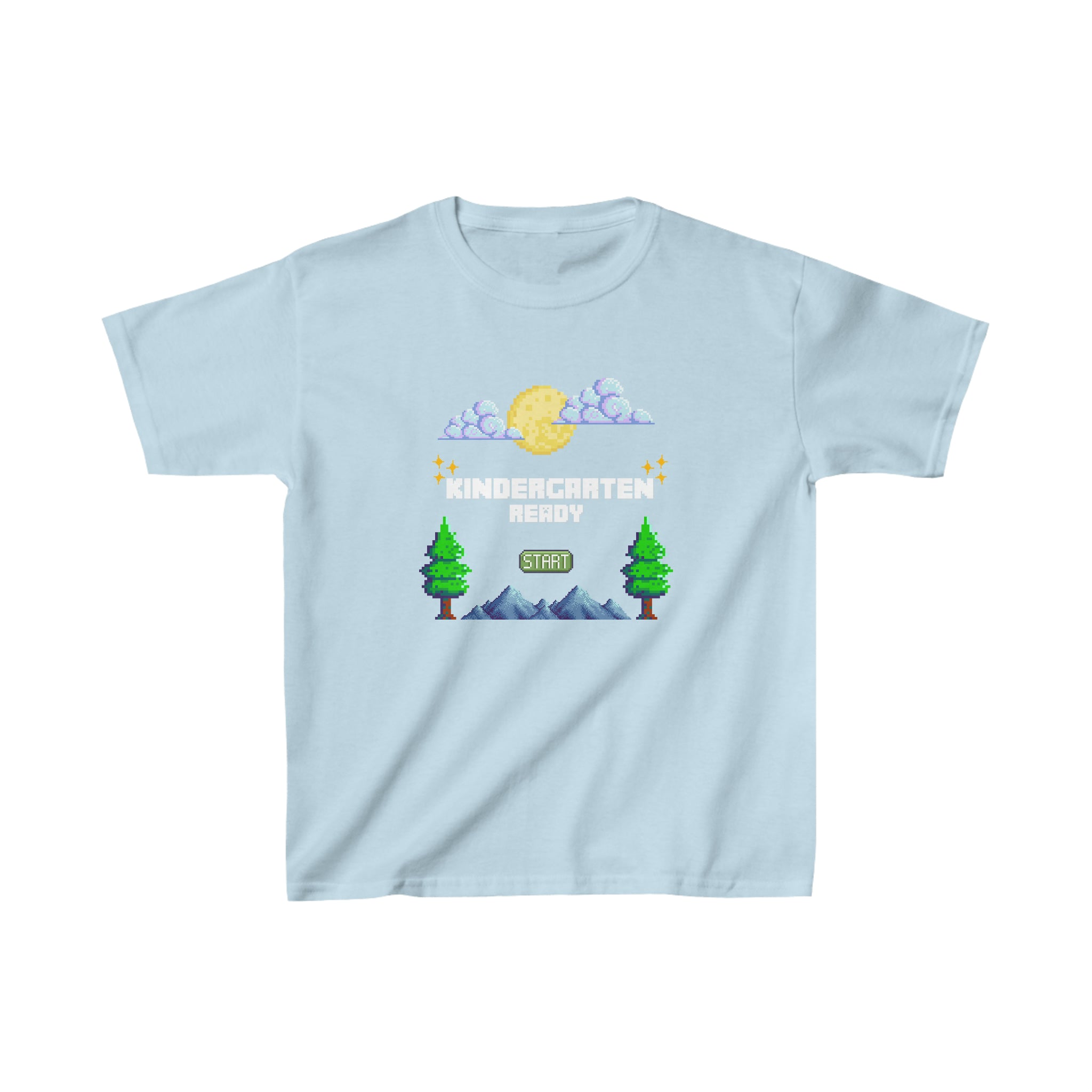 Kindergarten Ready Pixel Shirt | Minecraft Kids Heavy Cotton™ Tee