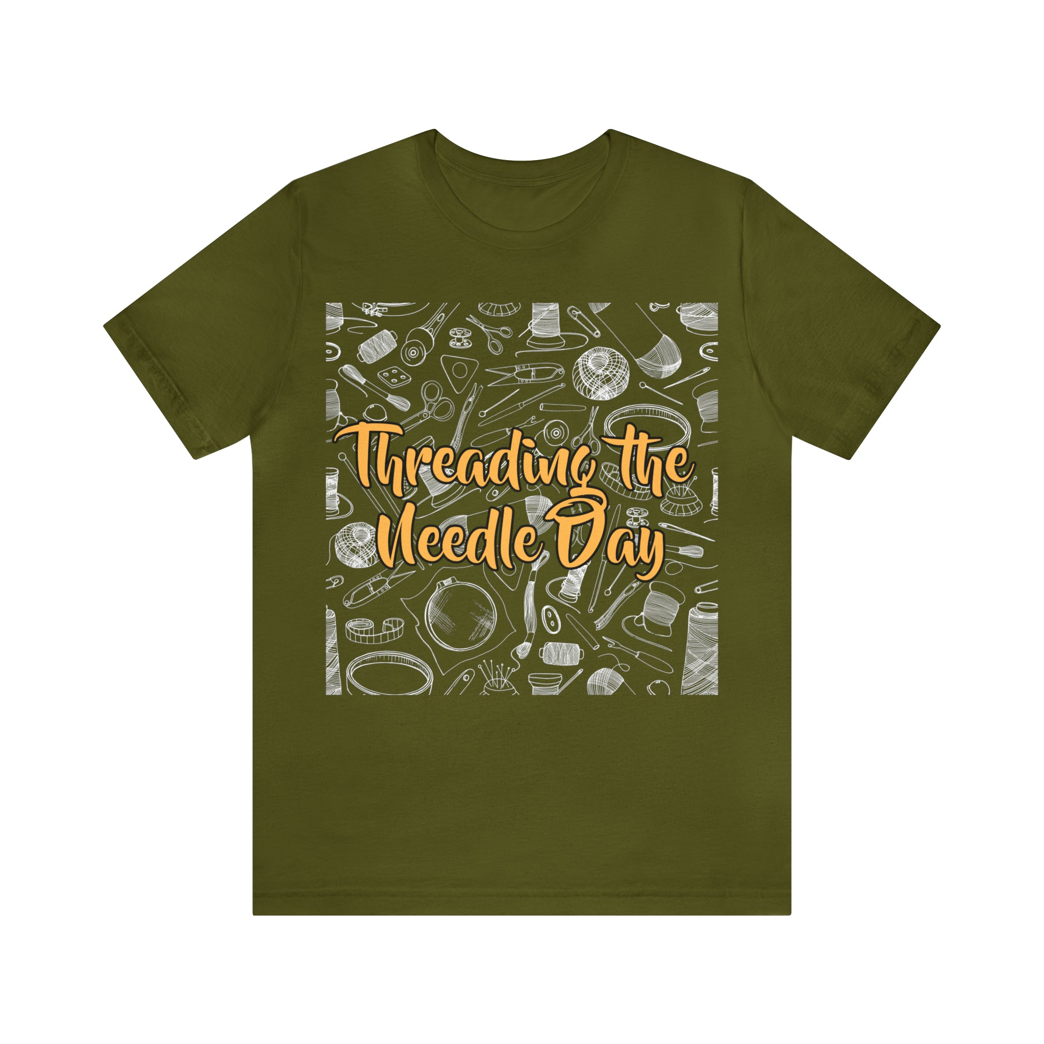 Threading the Needle Day Shirt | Tailor Sewing Unisex T-Shirt