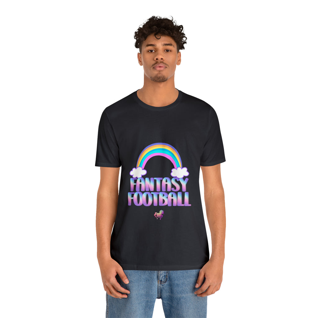 Cute Fantasy Football Shirt | Pink Cute Fantasy Football Unisex T-Shirt