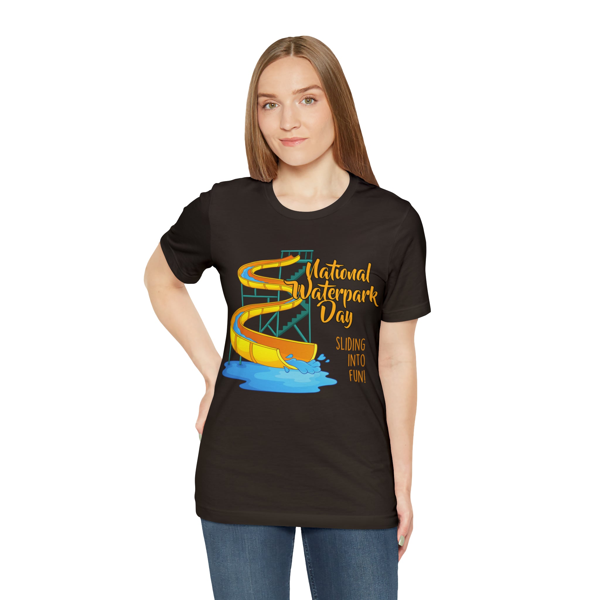 National Waterpark Day Shirt | Waterpark Slide Unisex T-Shirt