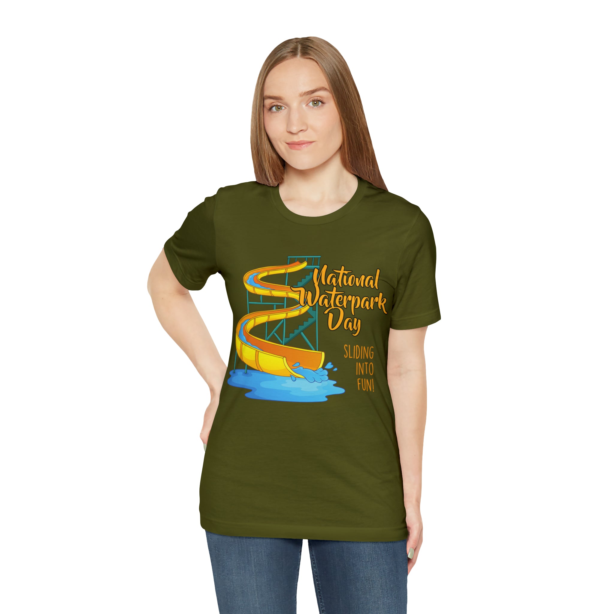 National Waterpark Day Shirt | Waterpark Slide Unisex T-Shirt