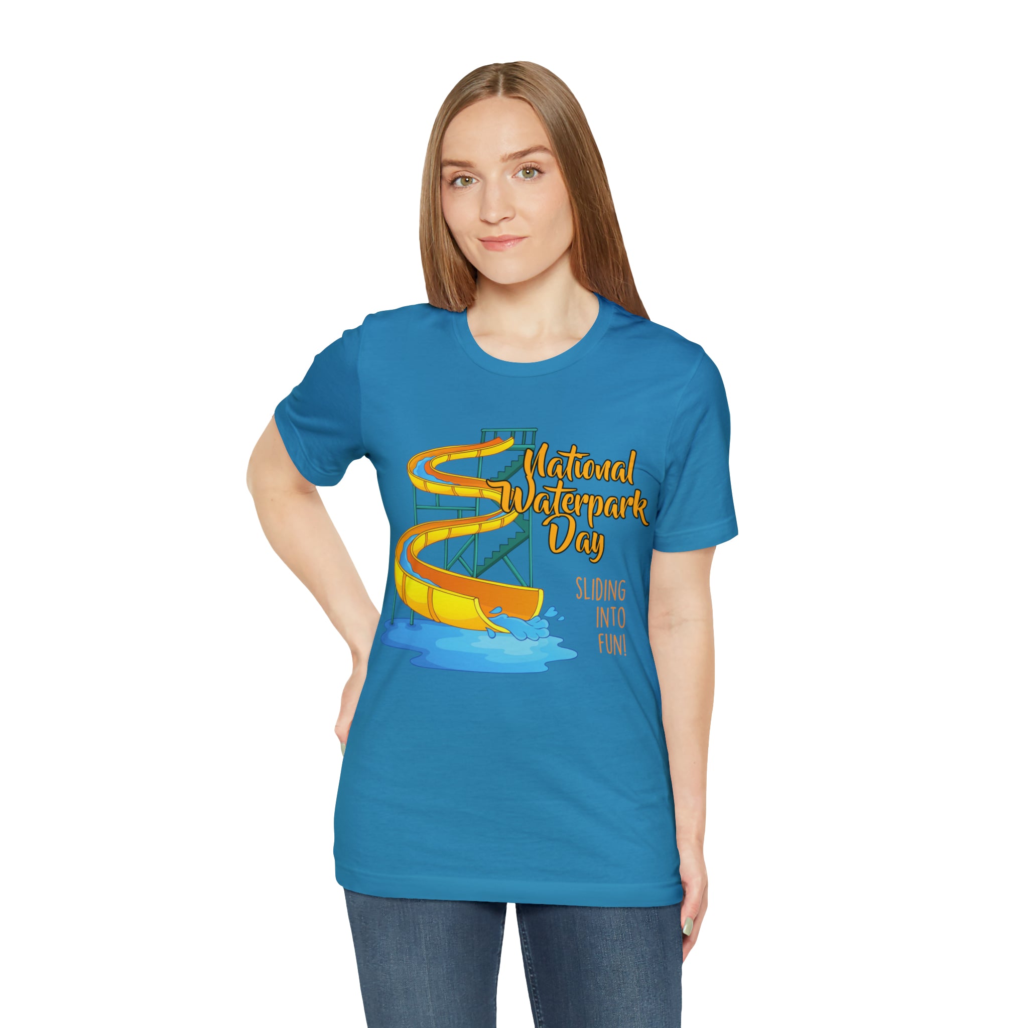National Waterpark Day Shirt | Waterpark Slide Unisex T-Shirt