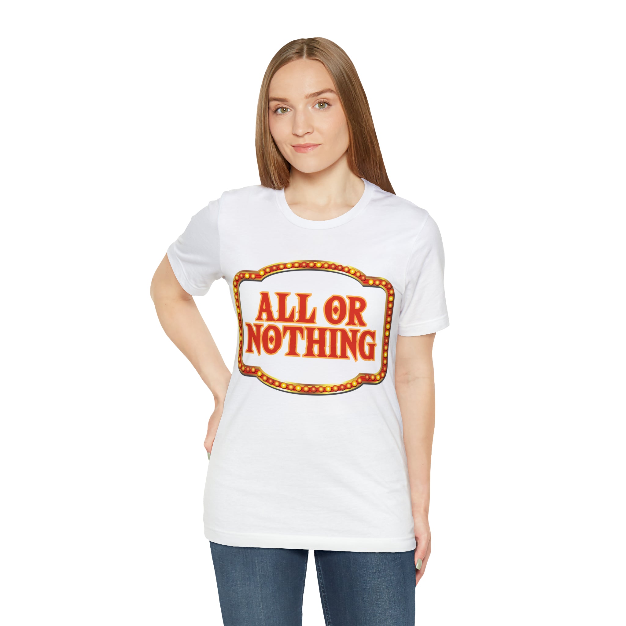 All or Nothing Day Shirt 2 | Poker Casino Unisex T-Shirt