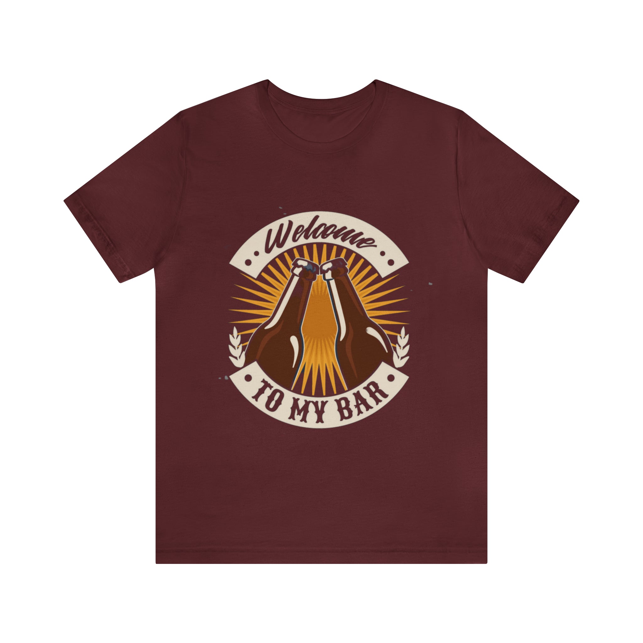 Welcome to my Bar Beer Shirt | Drink Beer Unisex T-Shirt