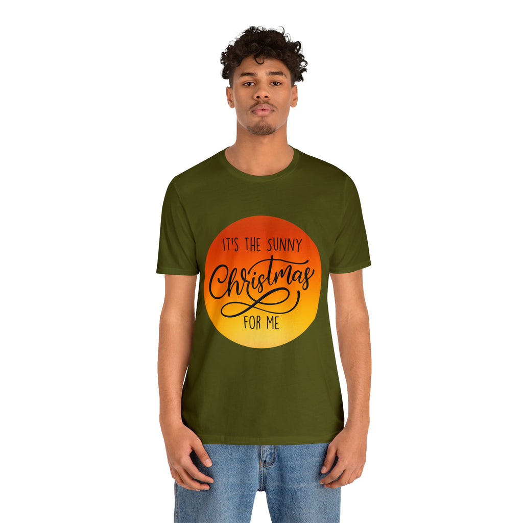 Christmas in July Orange Shirt | Christmas in July Statement T-Shirt