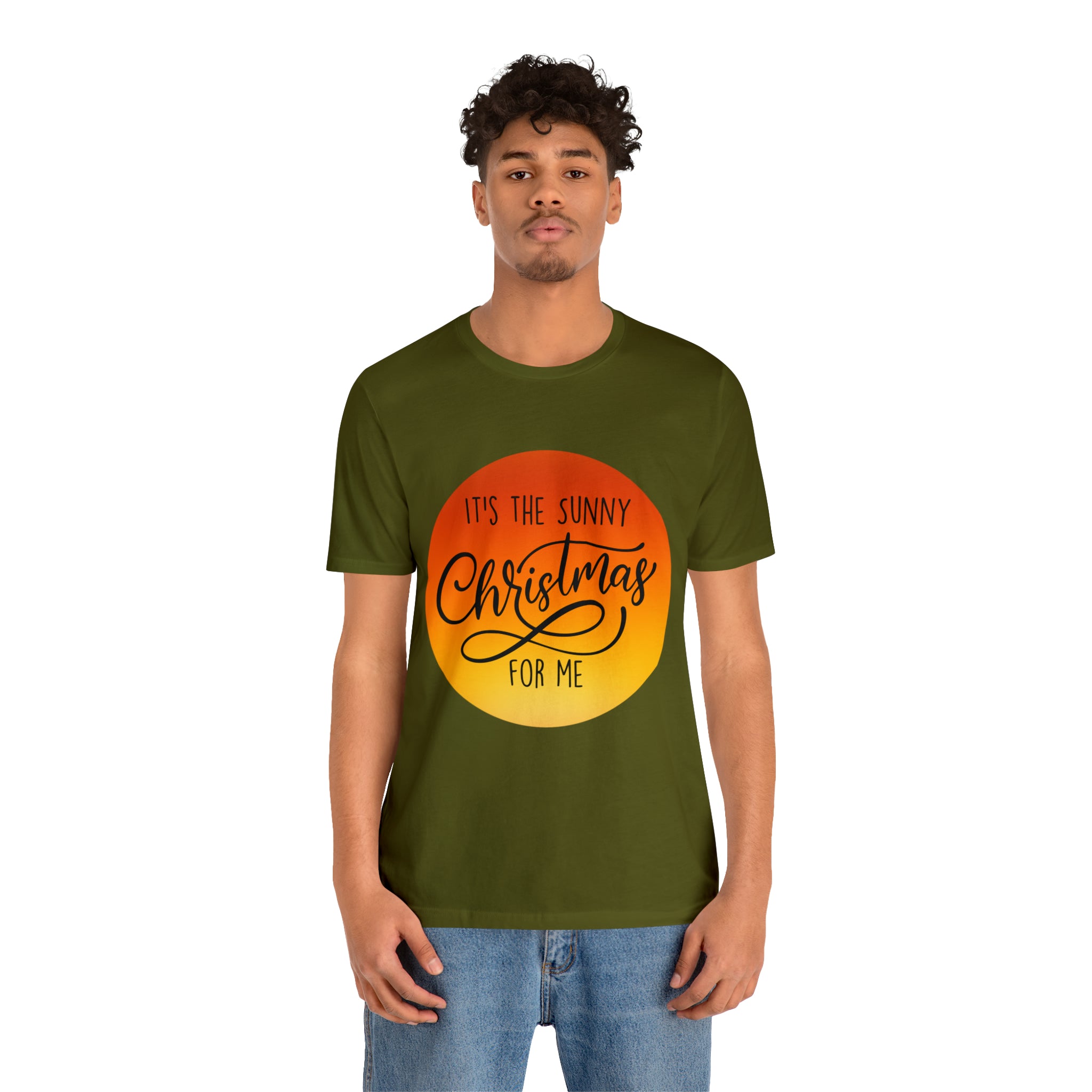Christmas in July Orange Shirt | Christmas in July Statement T-Shirt