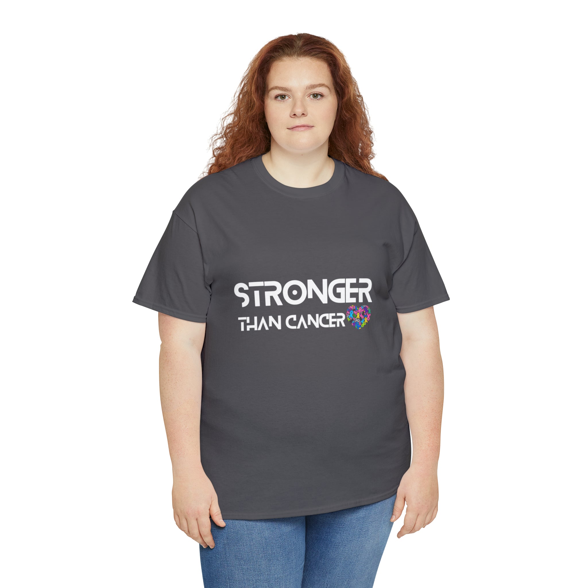 Stronger Than Cancer Shirt | Cancer Warrior Support Unisex T-Shirt
