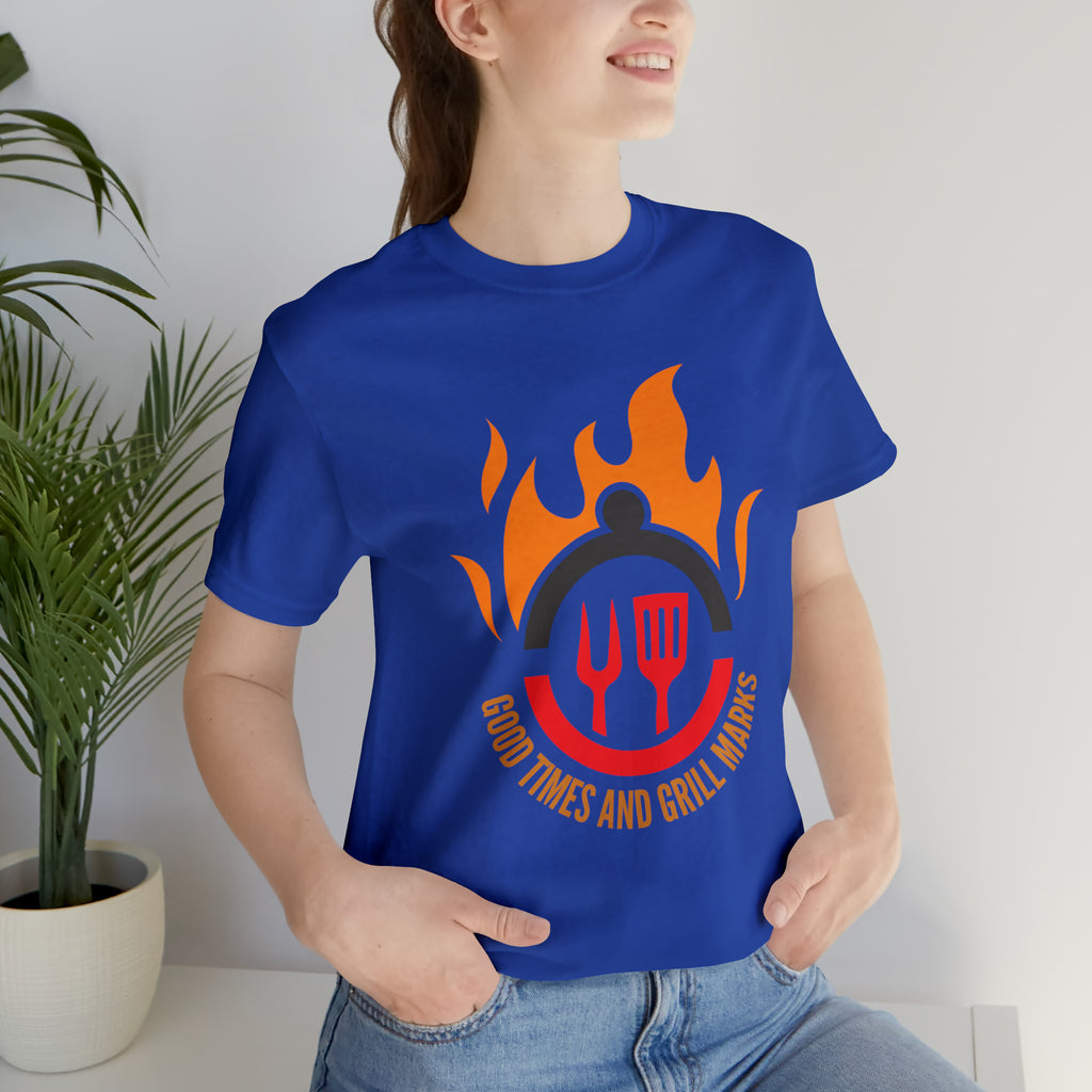 Grill Marks and Good Times | Grilling Unisex T-Shirt