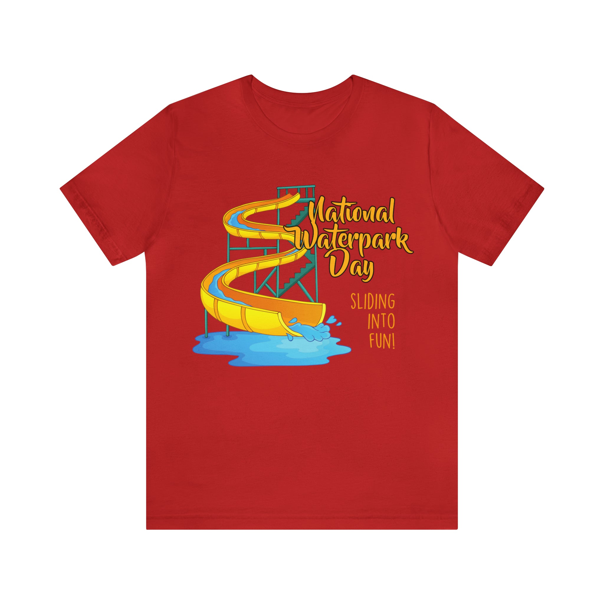 National Waterpark Day Shirt | Waterpark Slide Unisex T-Shirt