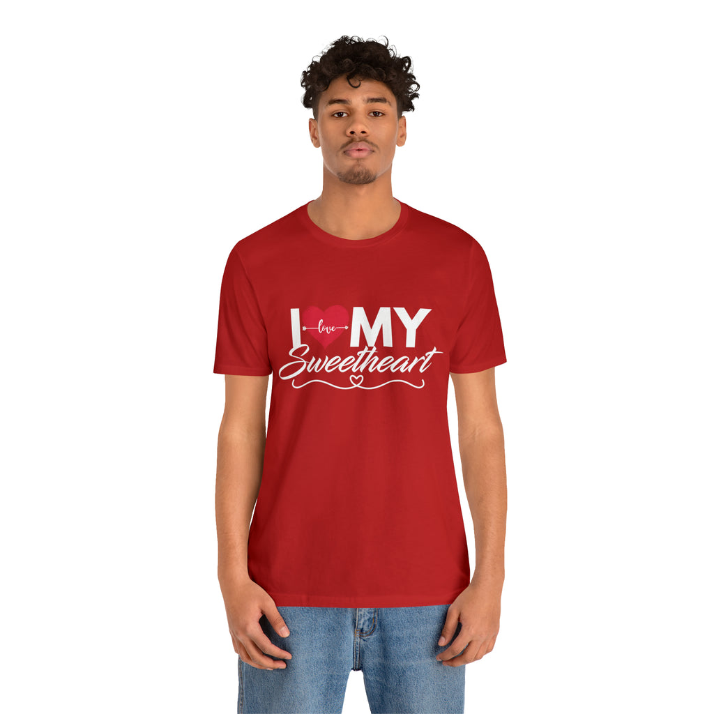 I Love My Sweetheart Shirt | Couple Love T-Shirt, Pair Girlfriend Boyfriend Matching Shirt