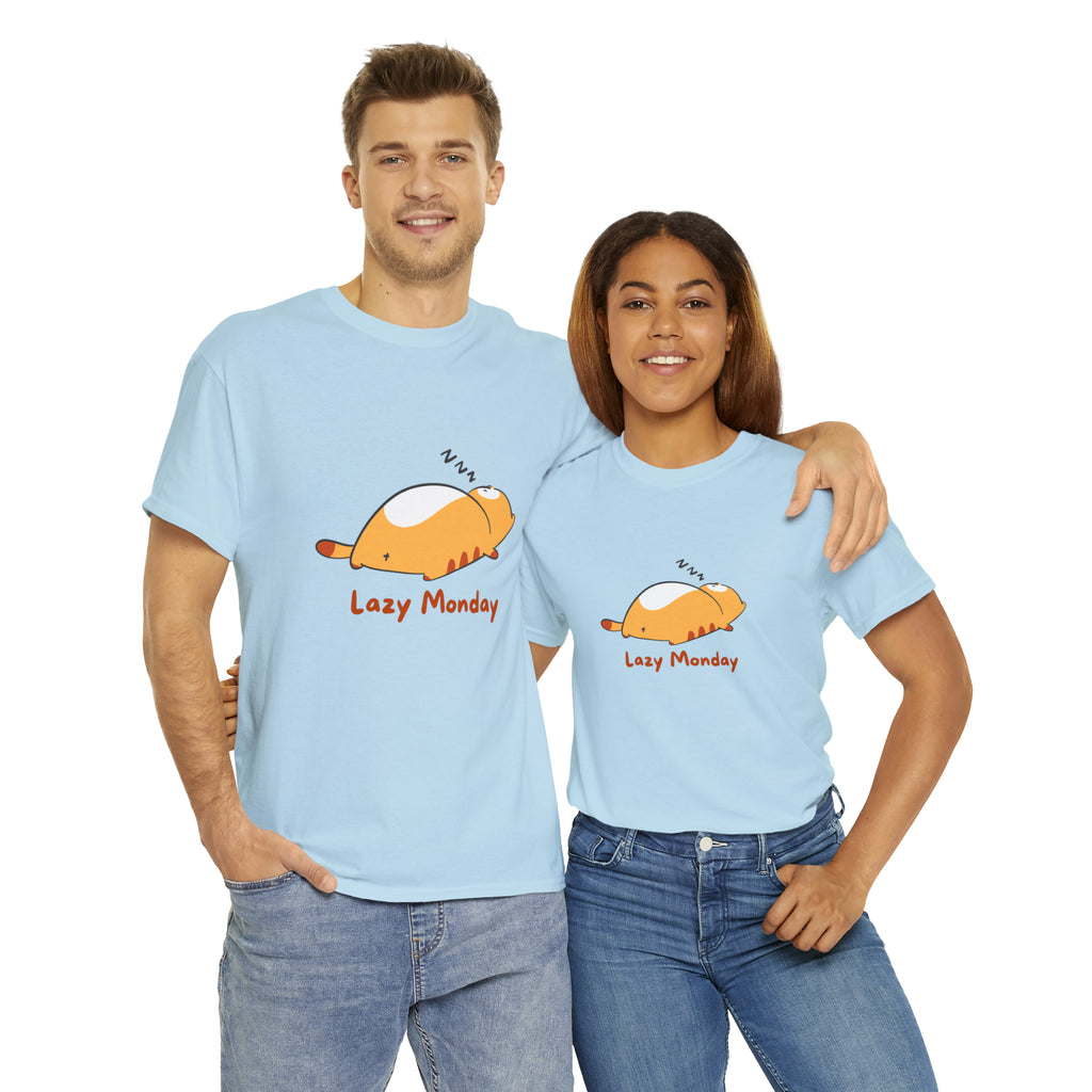 Lazy Monday Shirt | Cat Lover T-Shirt