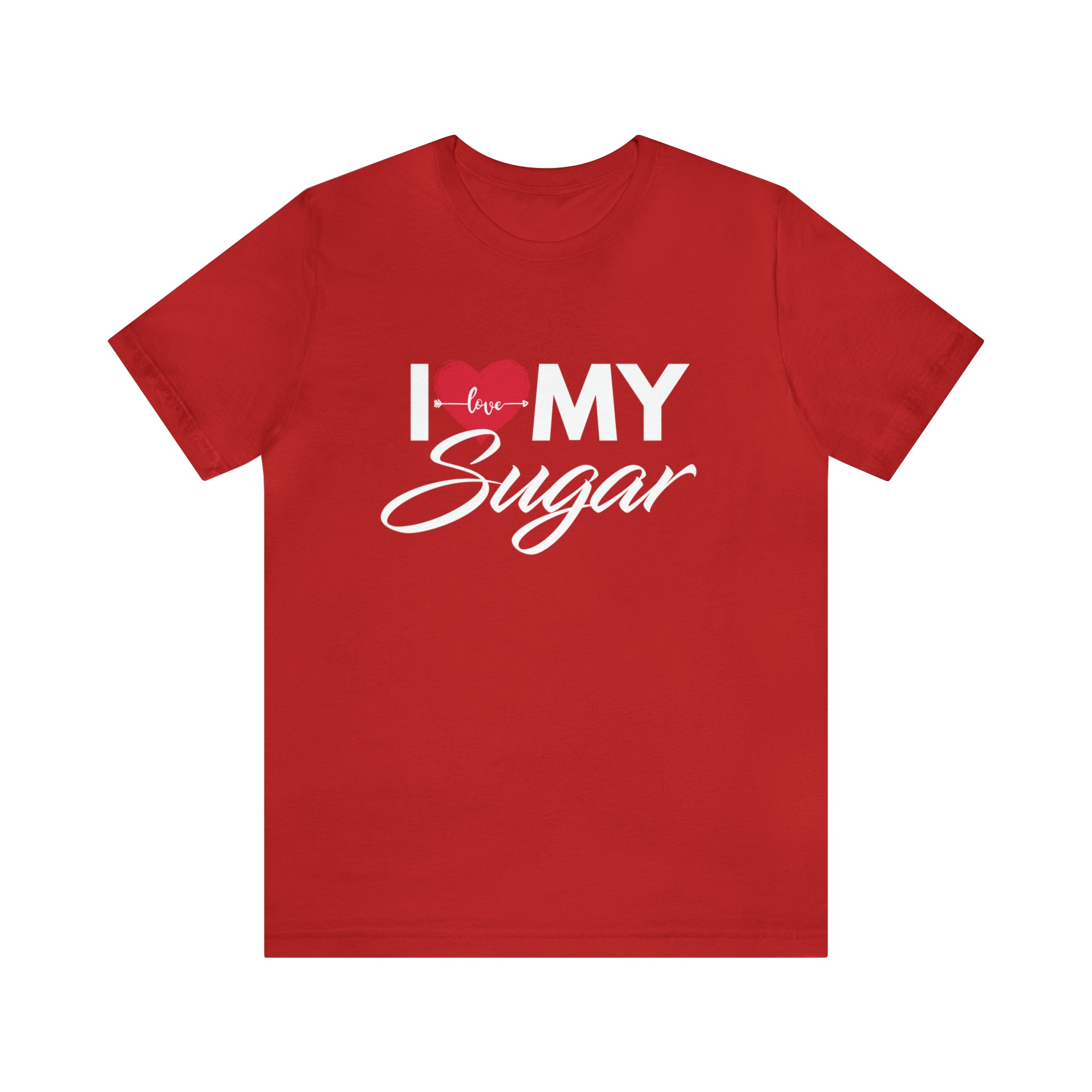 I Love My Sugar Shirt | Couple Love T-Shirt, Pair Girlfriend Boyfriend Matching Shirt