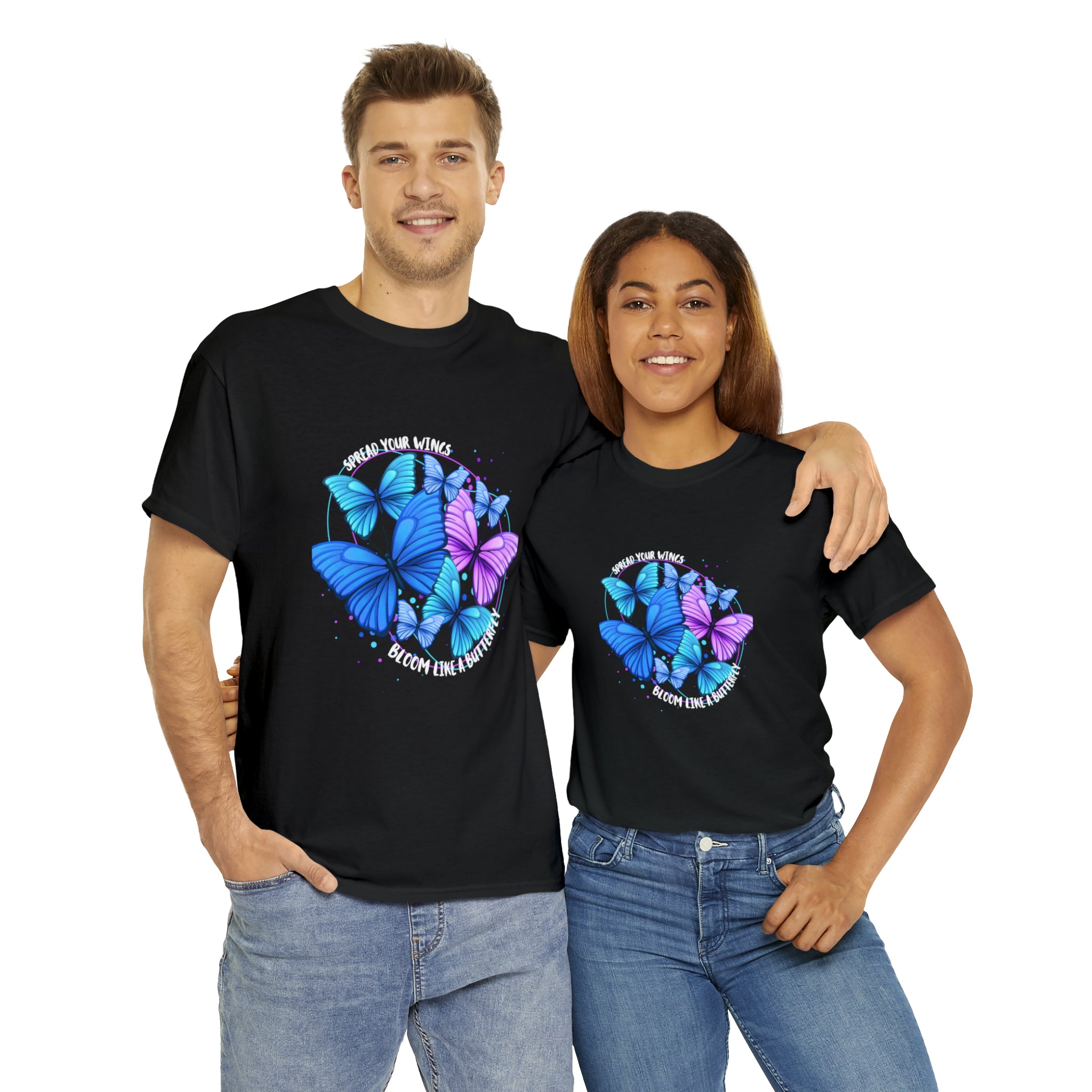 Spread Your Wings Bloom Like A Butterfly | Metamorphosis in Motion Tee