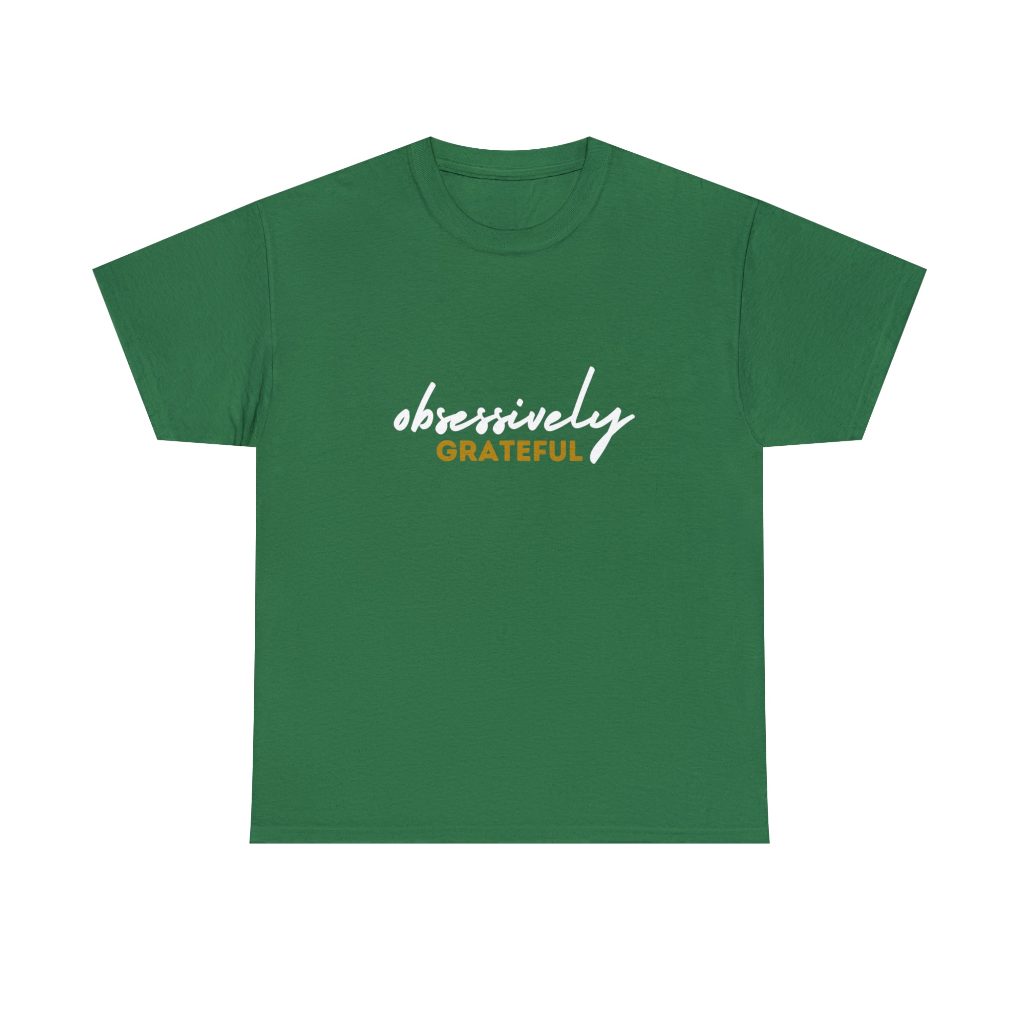 Obsessively Grateful Shirt | Minimalist Unisex T-Shirt